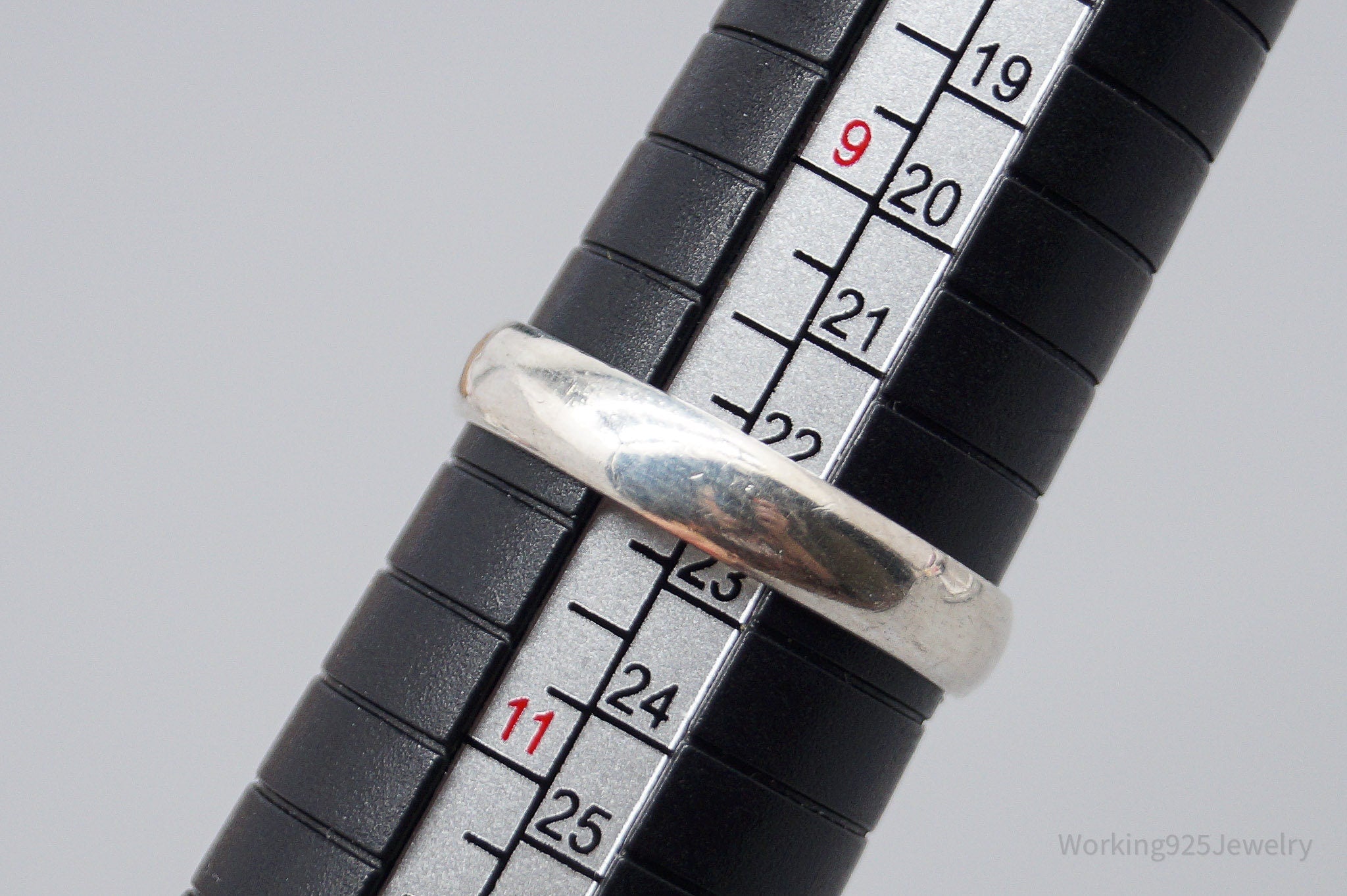 Vintage White Pearl Sterling Silver Ring - Size 10