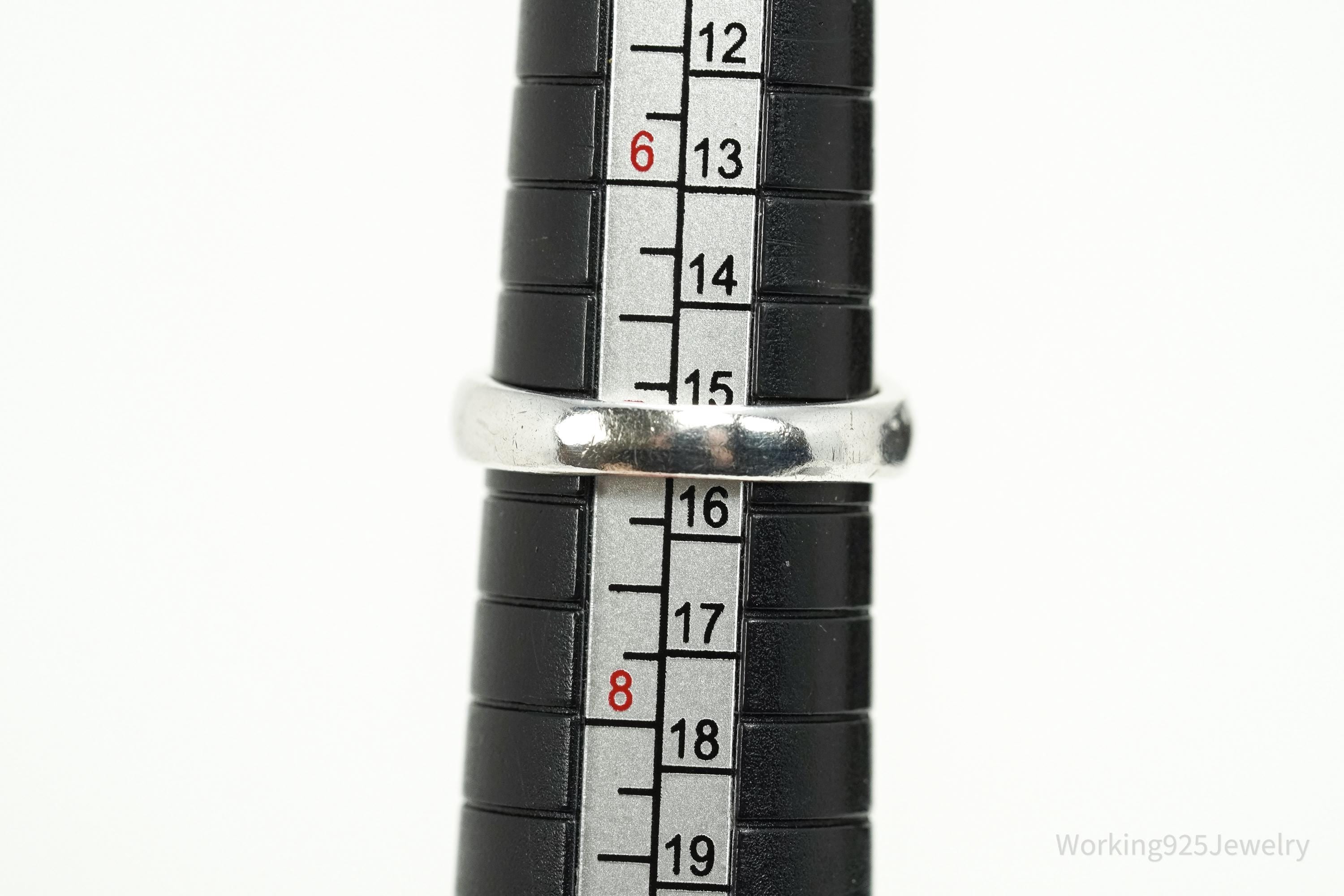 Vintage PSCL Trinity Celtic Knot Sterling Silver Ring - Size 7