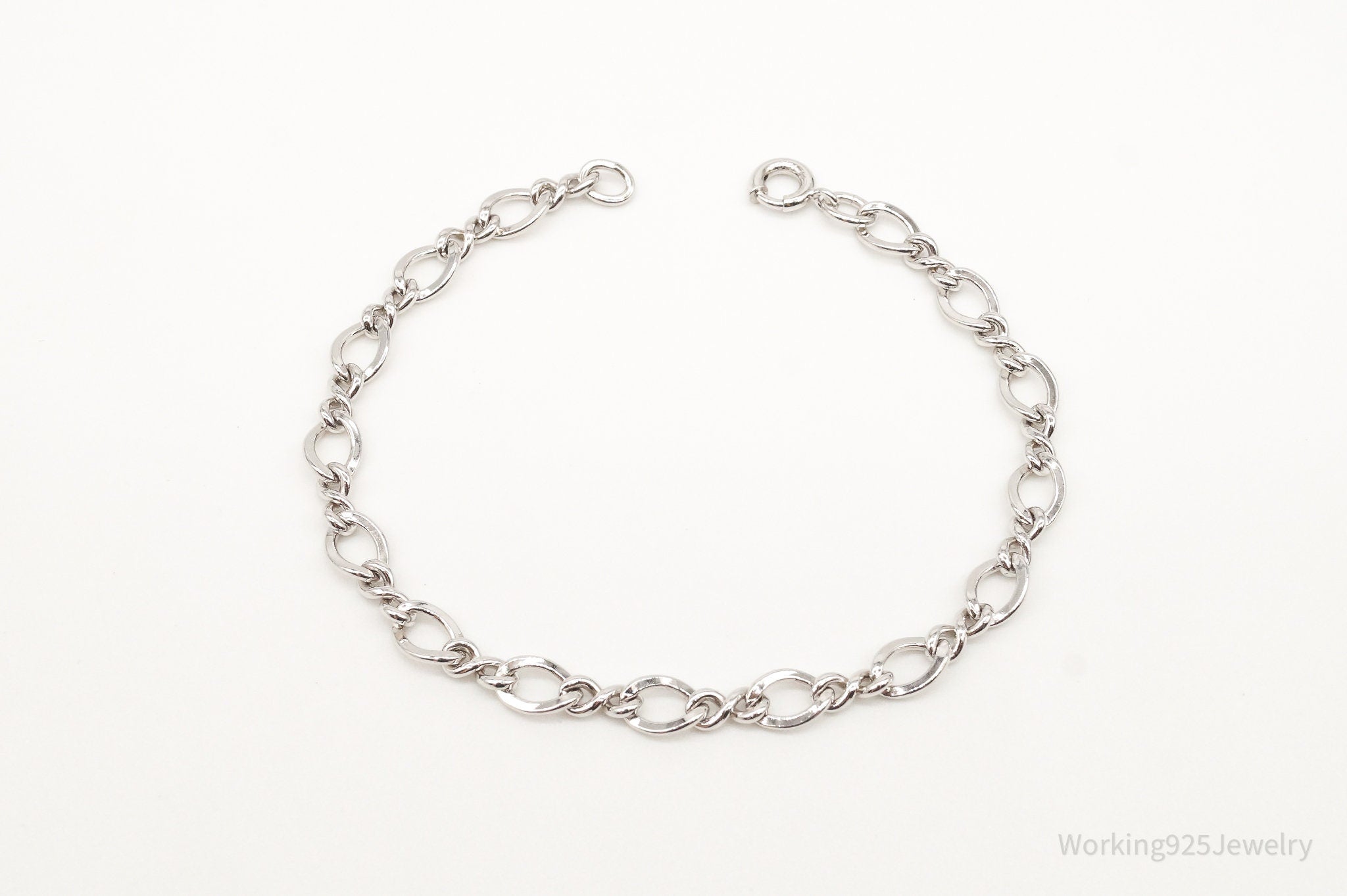 Antique Sterling Silver Chainlink Bracelet