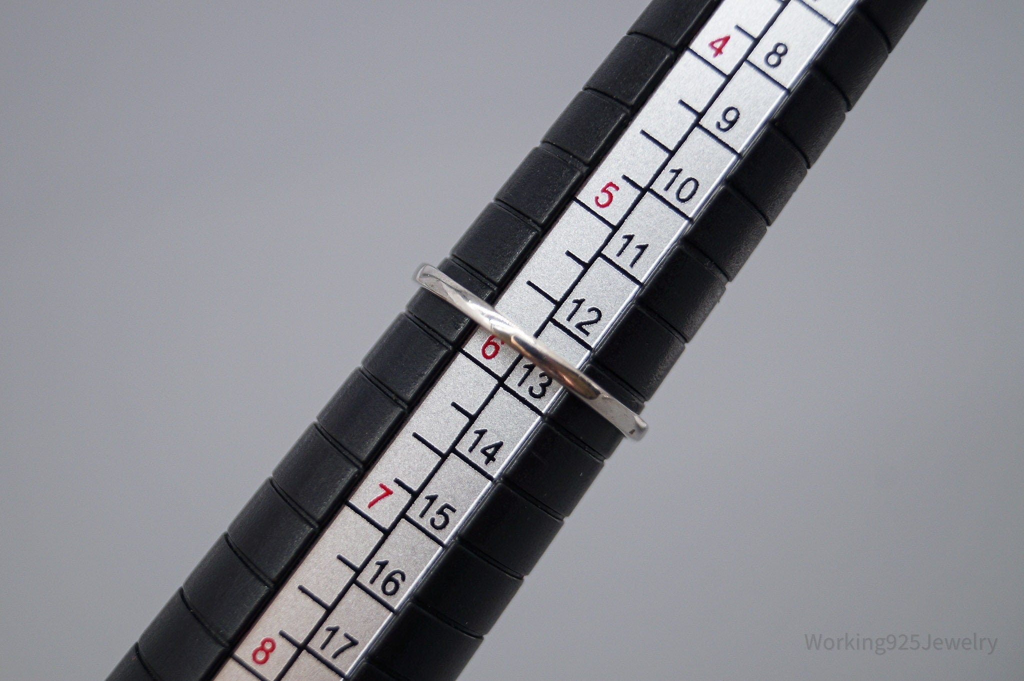 Vintage White Pearl Sterling Silver Ring - Size 5.75