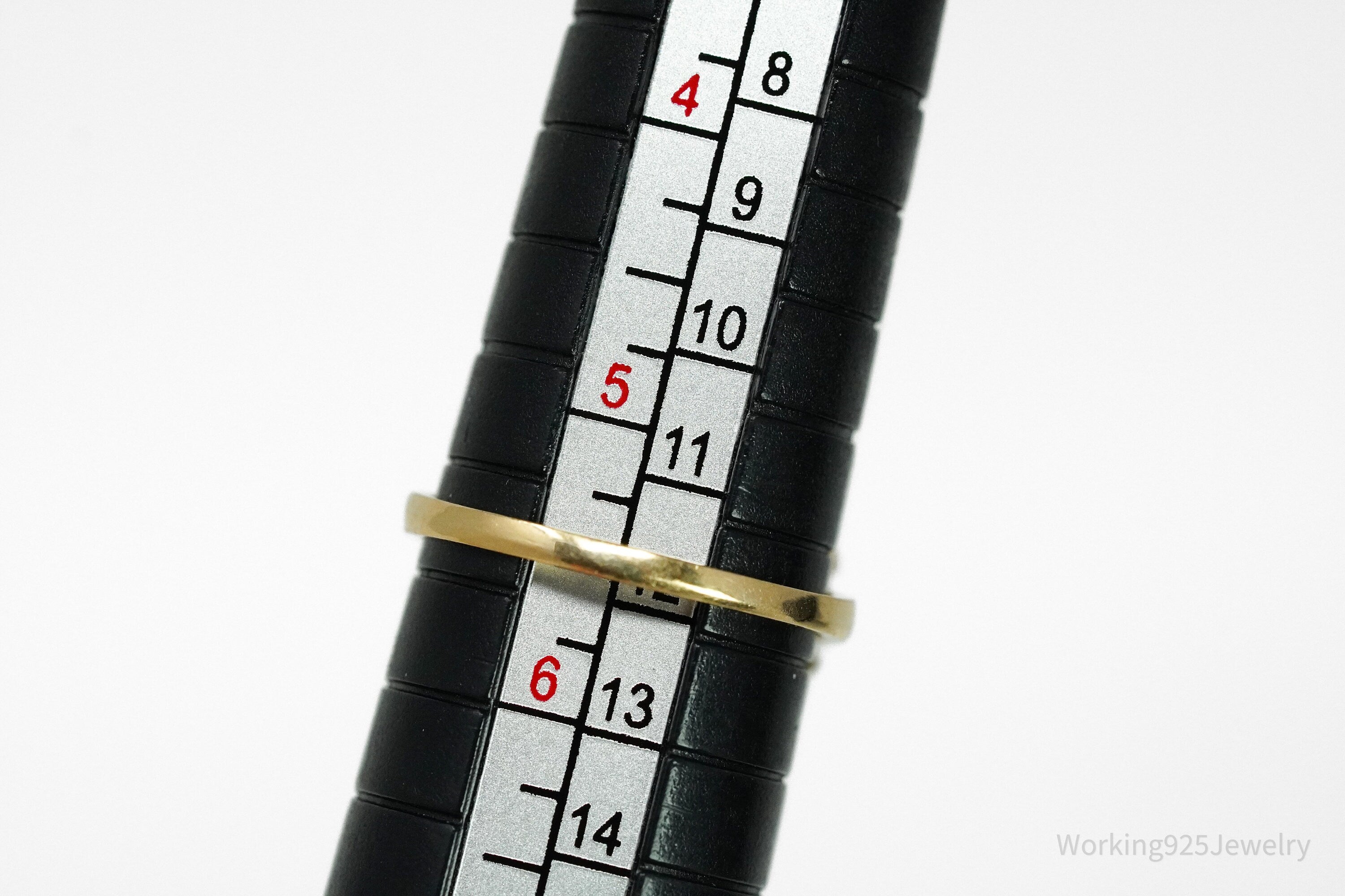 14K Yellow Gold Moonstone & Sapphire Cocktail Ring - Size 5 1/2