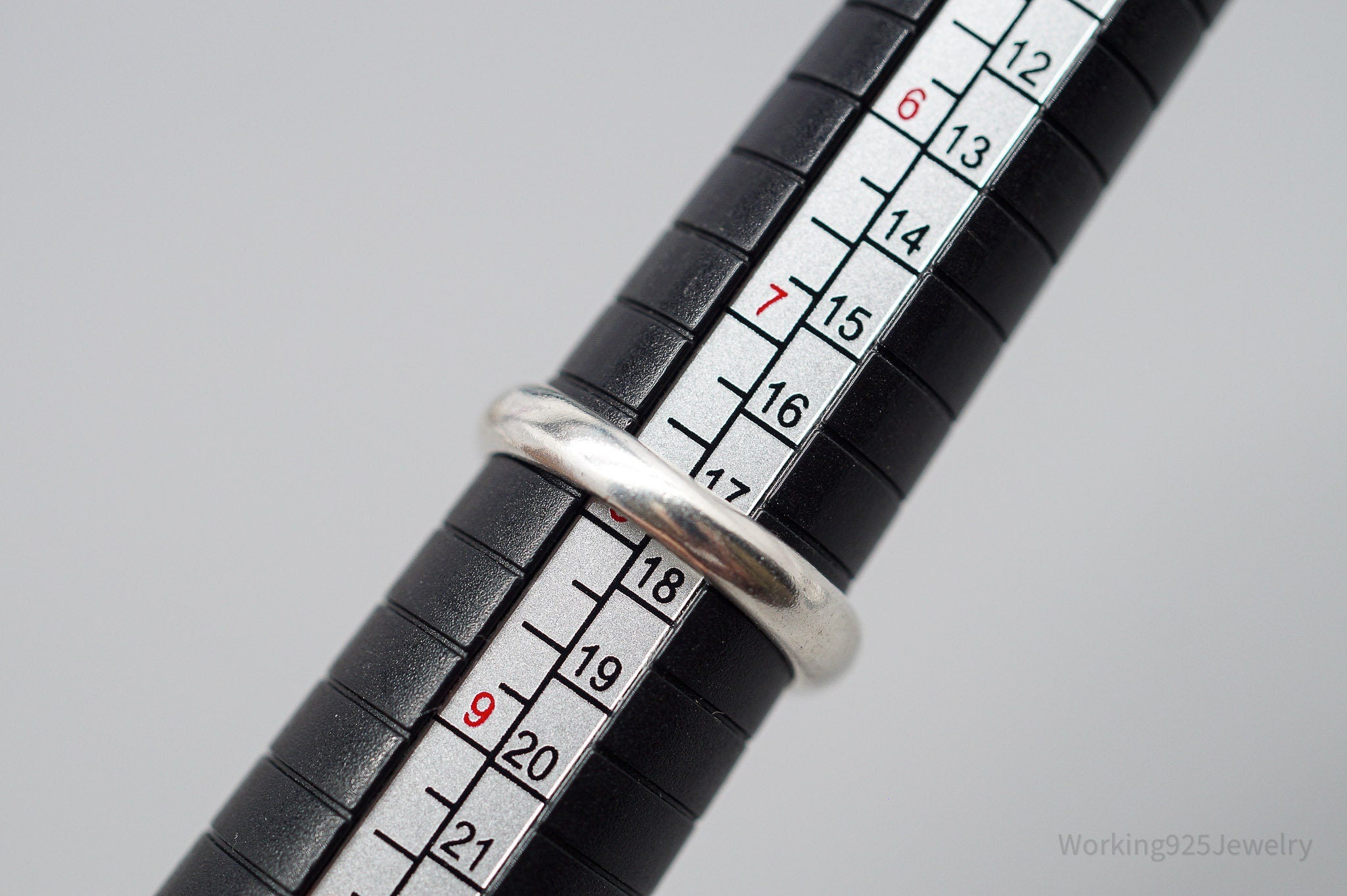 Vintage Boma Smoky Topaz Sterling Silver Ring - Size 7.75