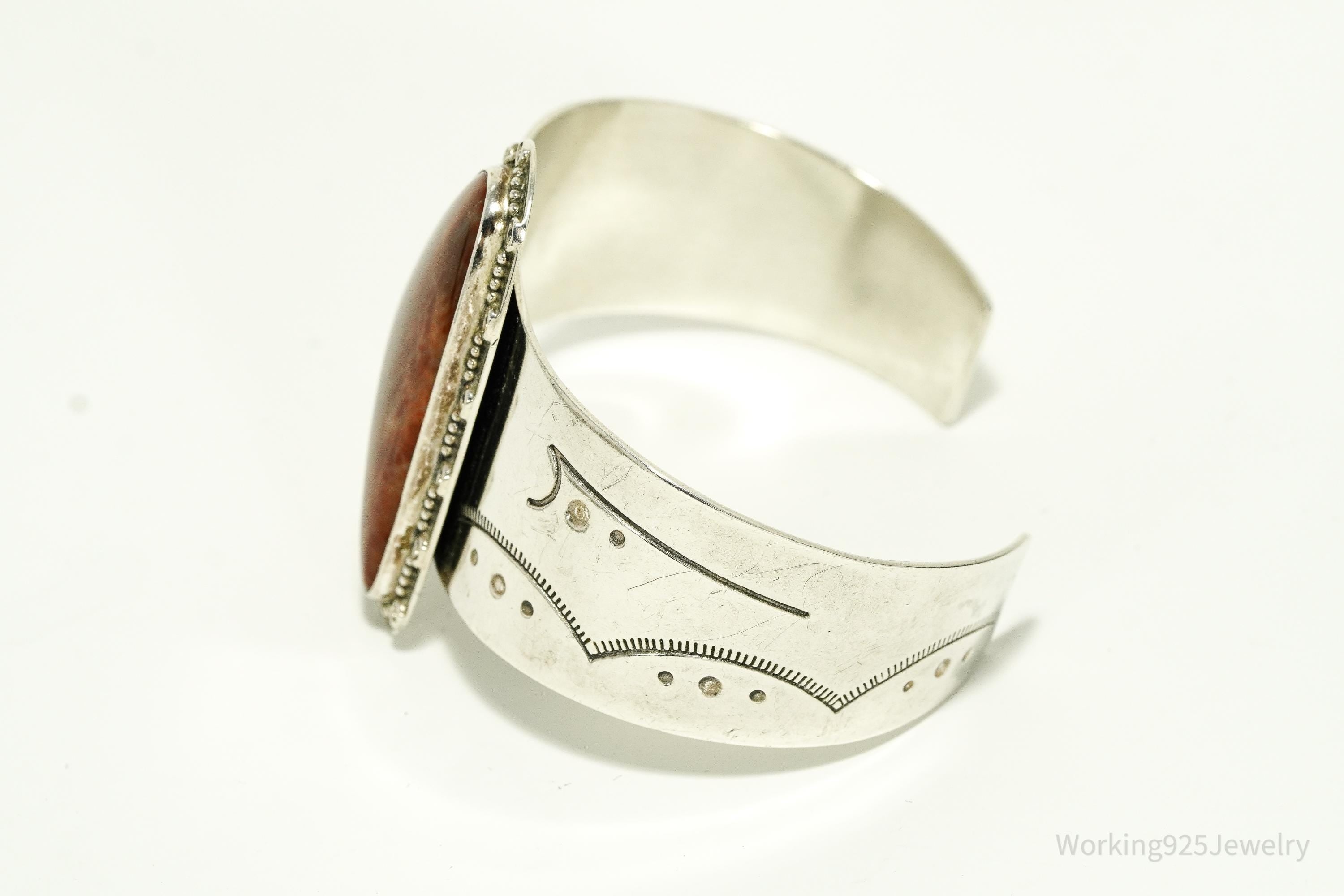 Vintage Desert Rose Trading Co Jay King Sterling Silver Cuff Bracelet 7"