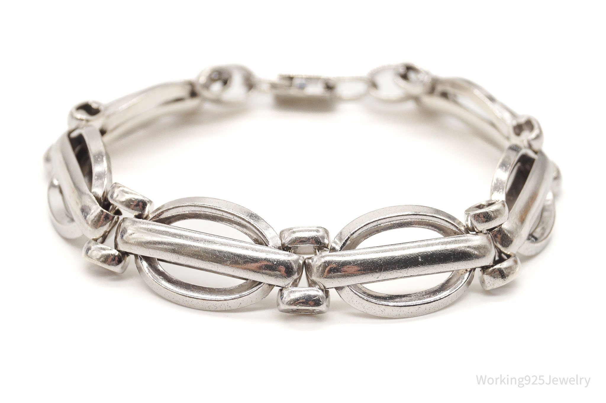 Antique Sterling Silver Chainlink Bracelet