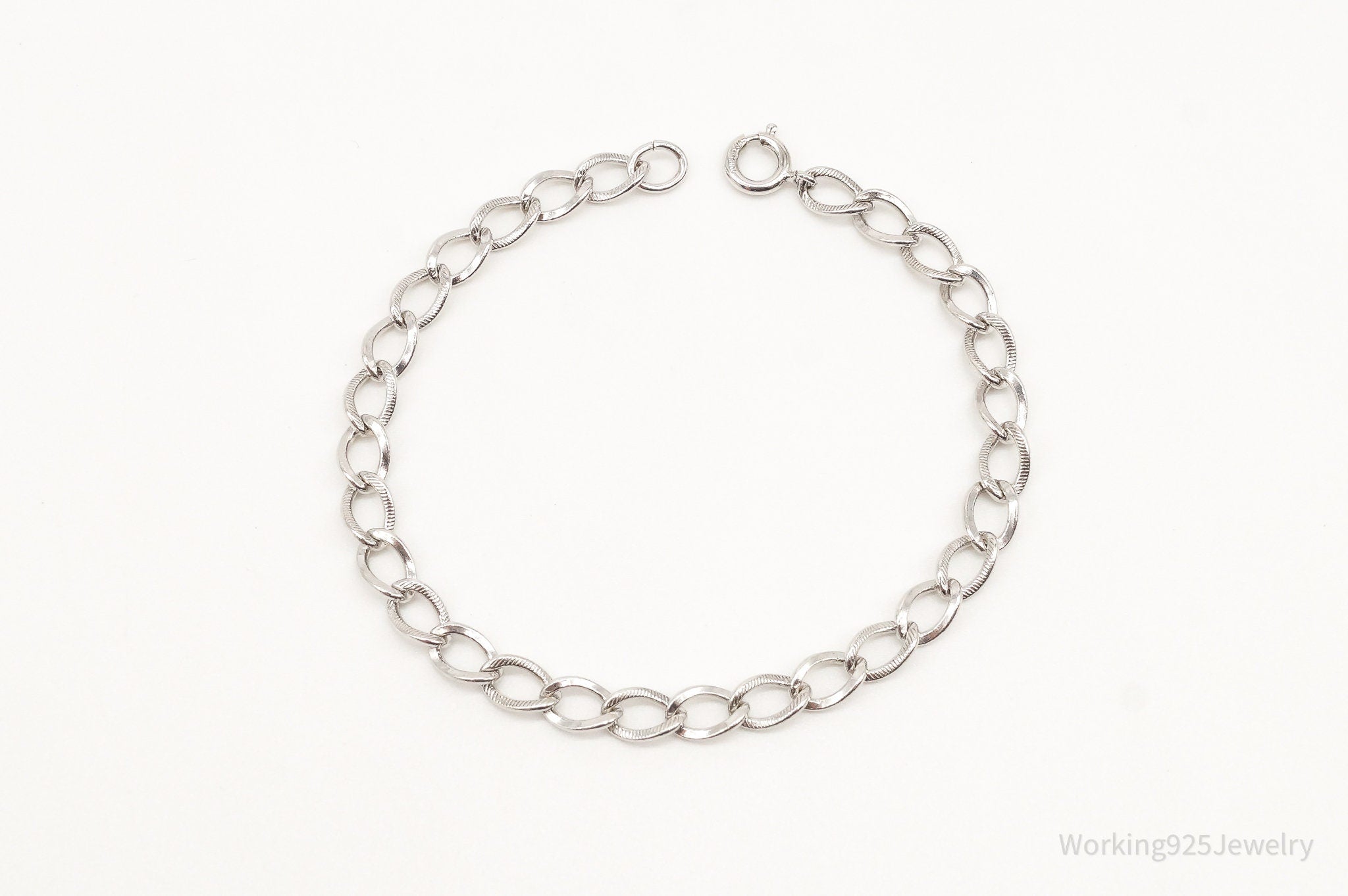 Antique Sterling Silver Chainlink Bracelet