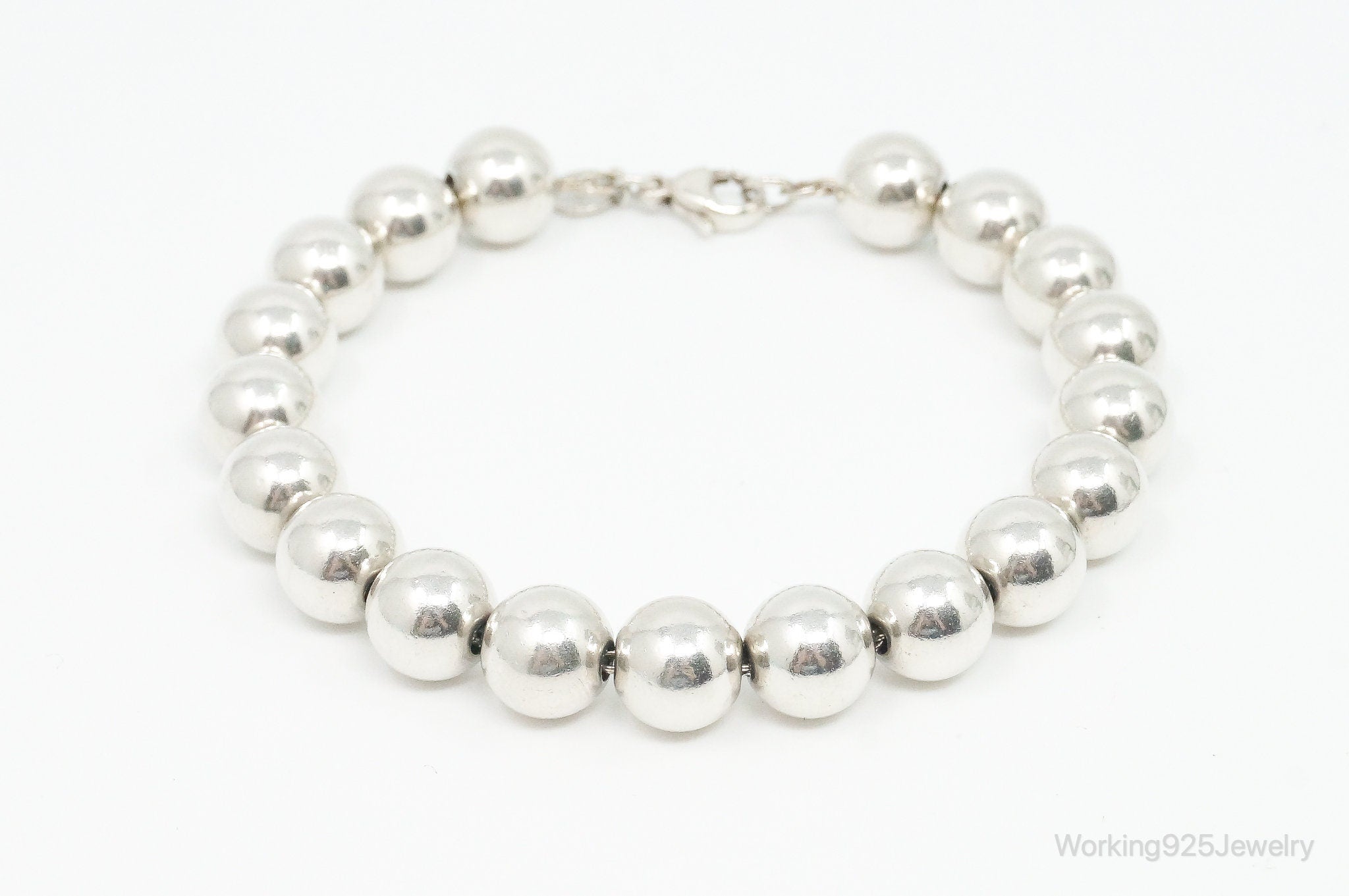 Designer Tiffany & Co HardWear Ball Sterling Silver Bracelet