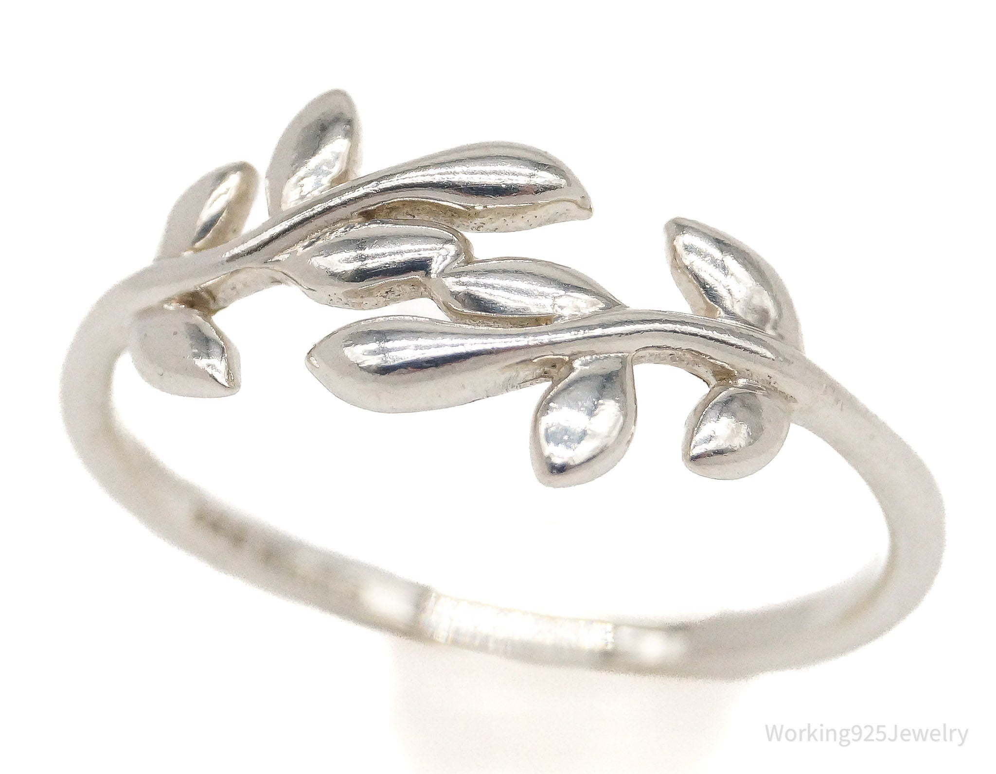 Vintage Designer Boma Vines Wrap Sterling Silver Ring - Size 7.25