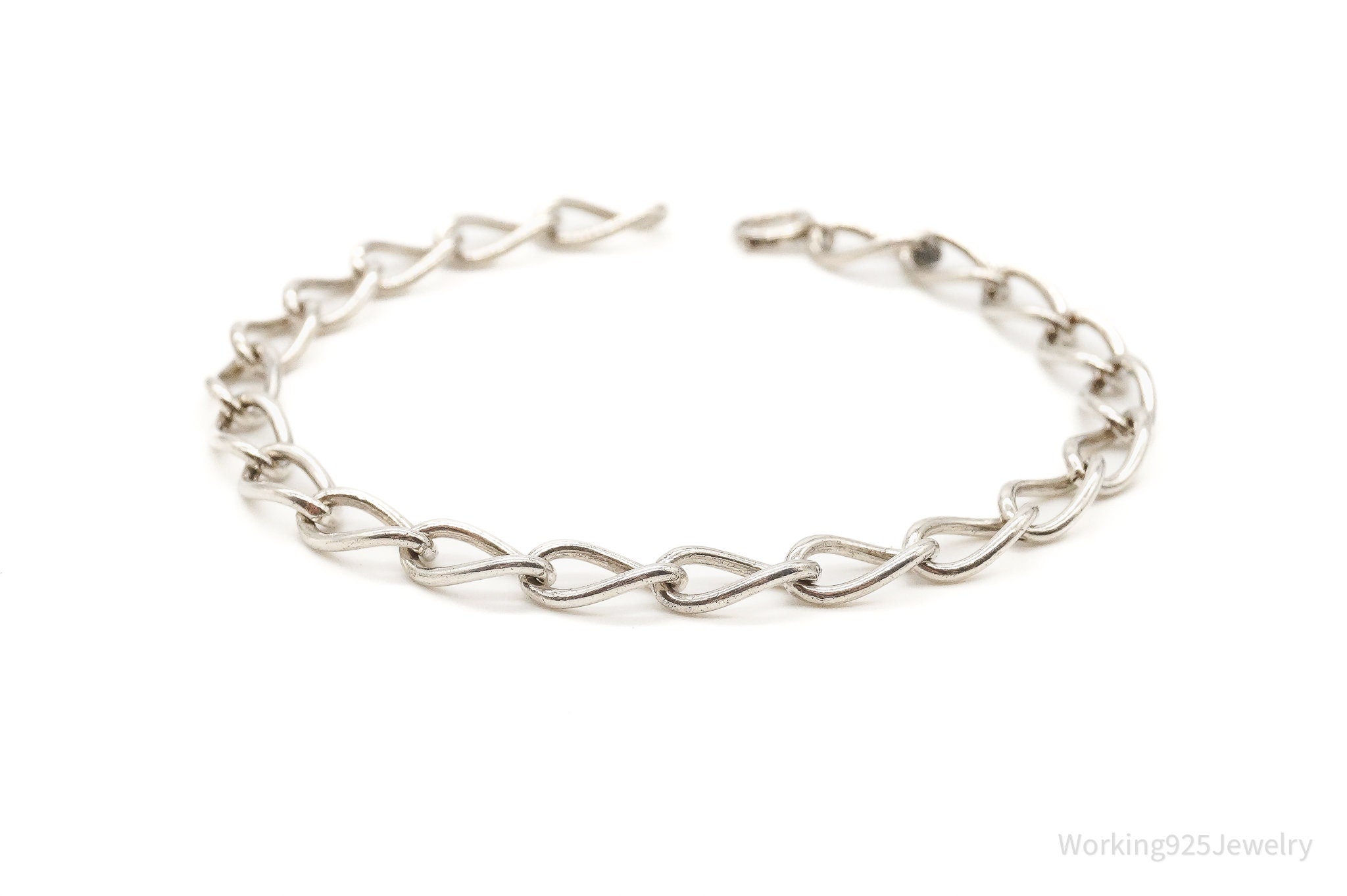 Antique Sterling Silver Chainlink Bracelet