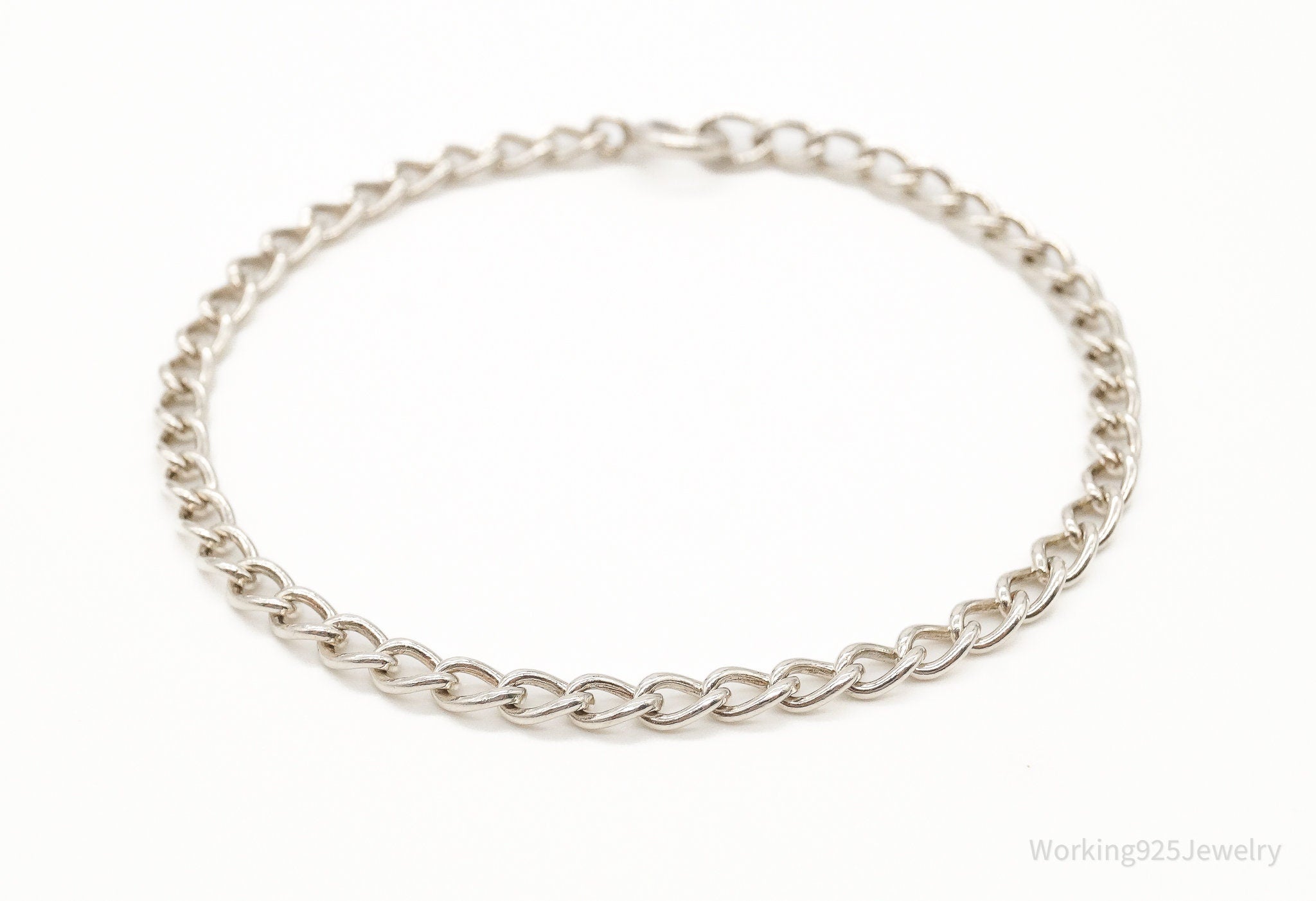 Antique Sterling Silver Chainlink Bracelet