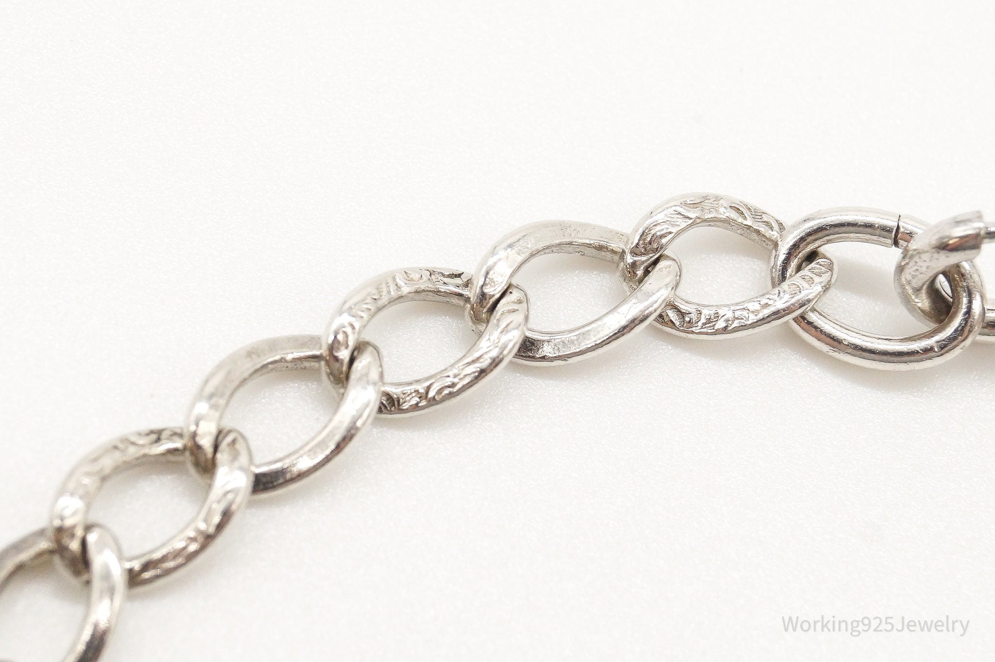 Antique Sterling Silver Chainlink Bracelet