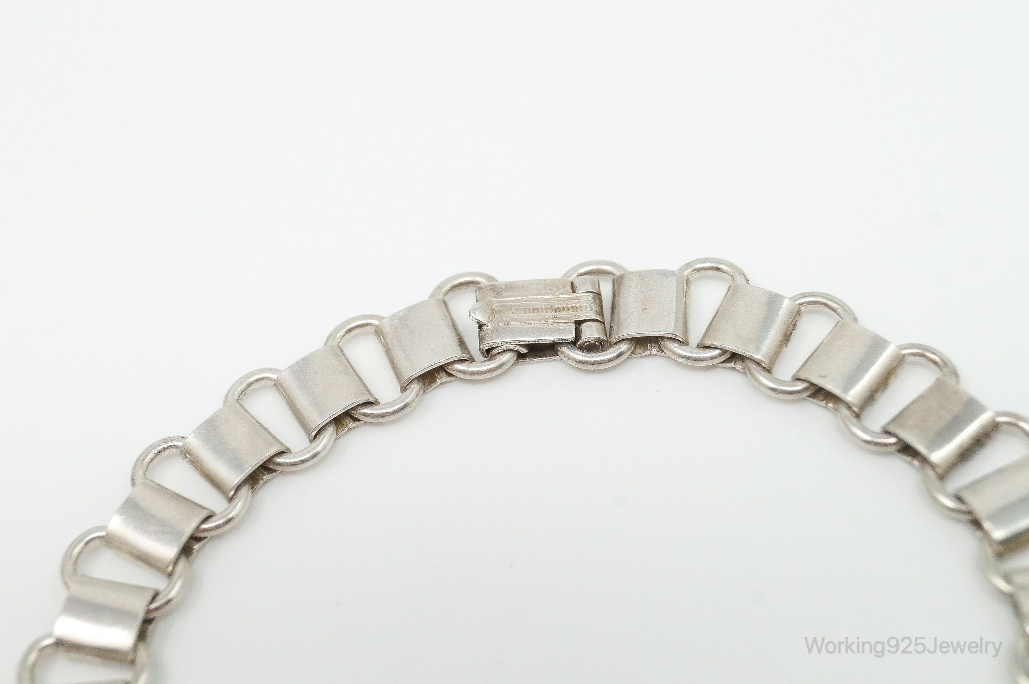 Antique Sterling Silver Chain Bracelet