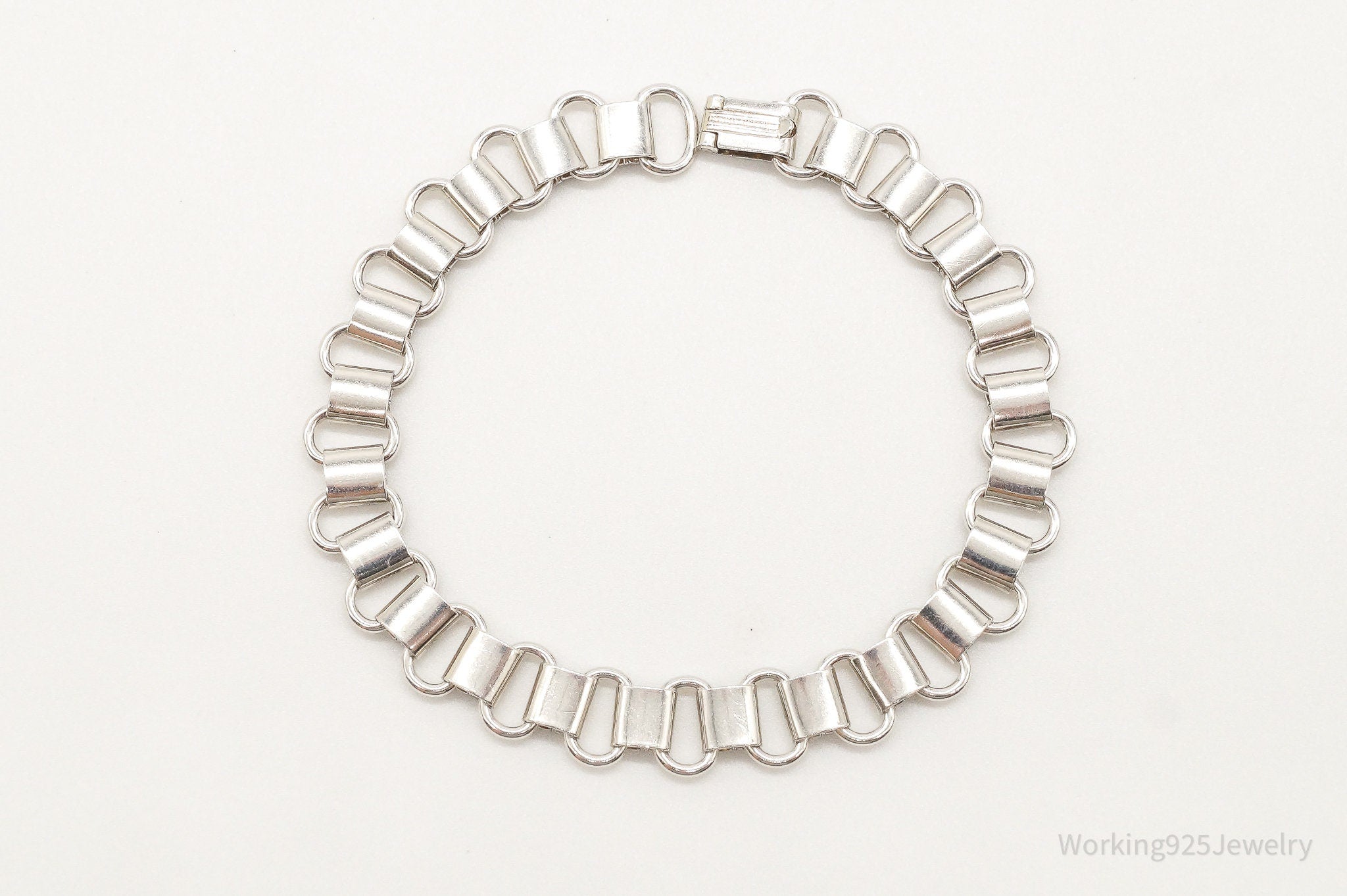 Antique Sterling Silver Chainlink Bracelet