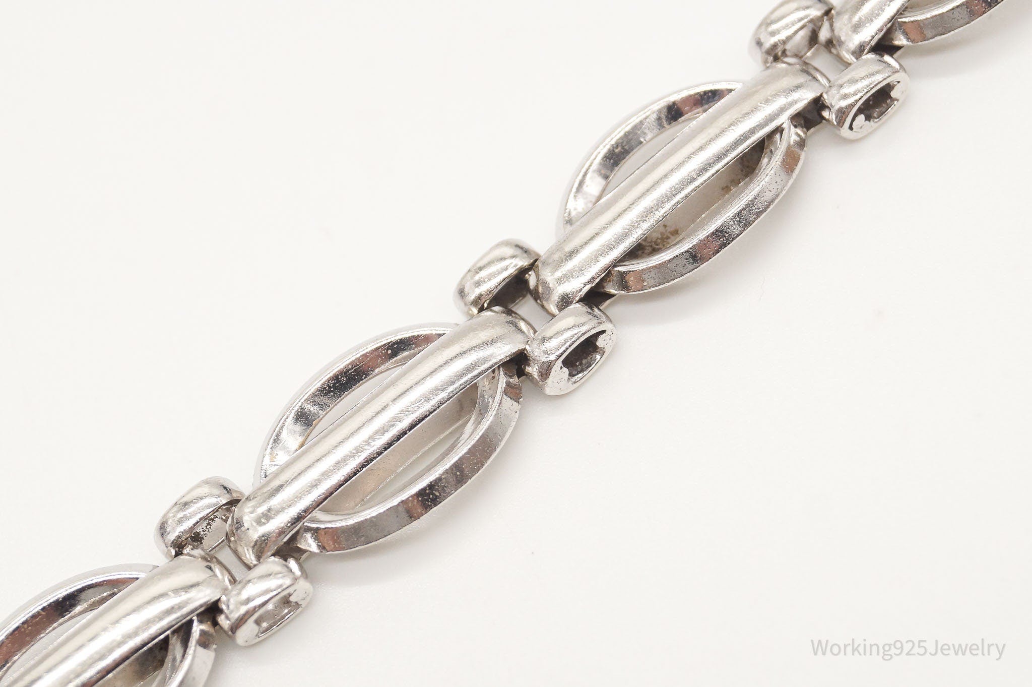 Antique Sterling Silver Chainlink Bracelet