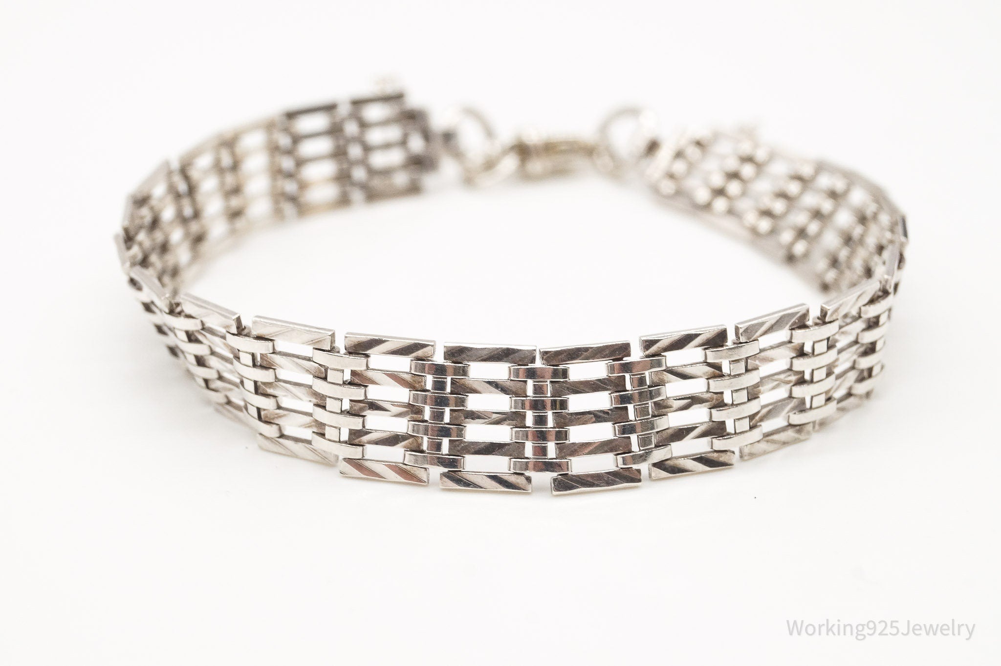 Vintage Birmingham Sterling Silver Bracelet