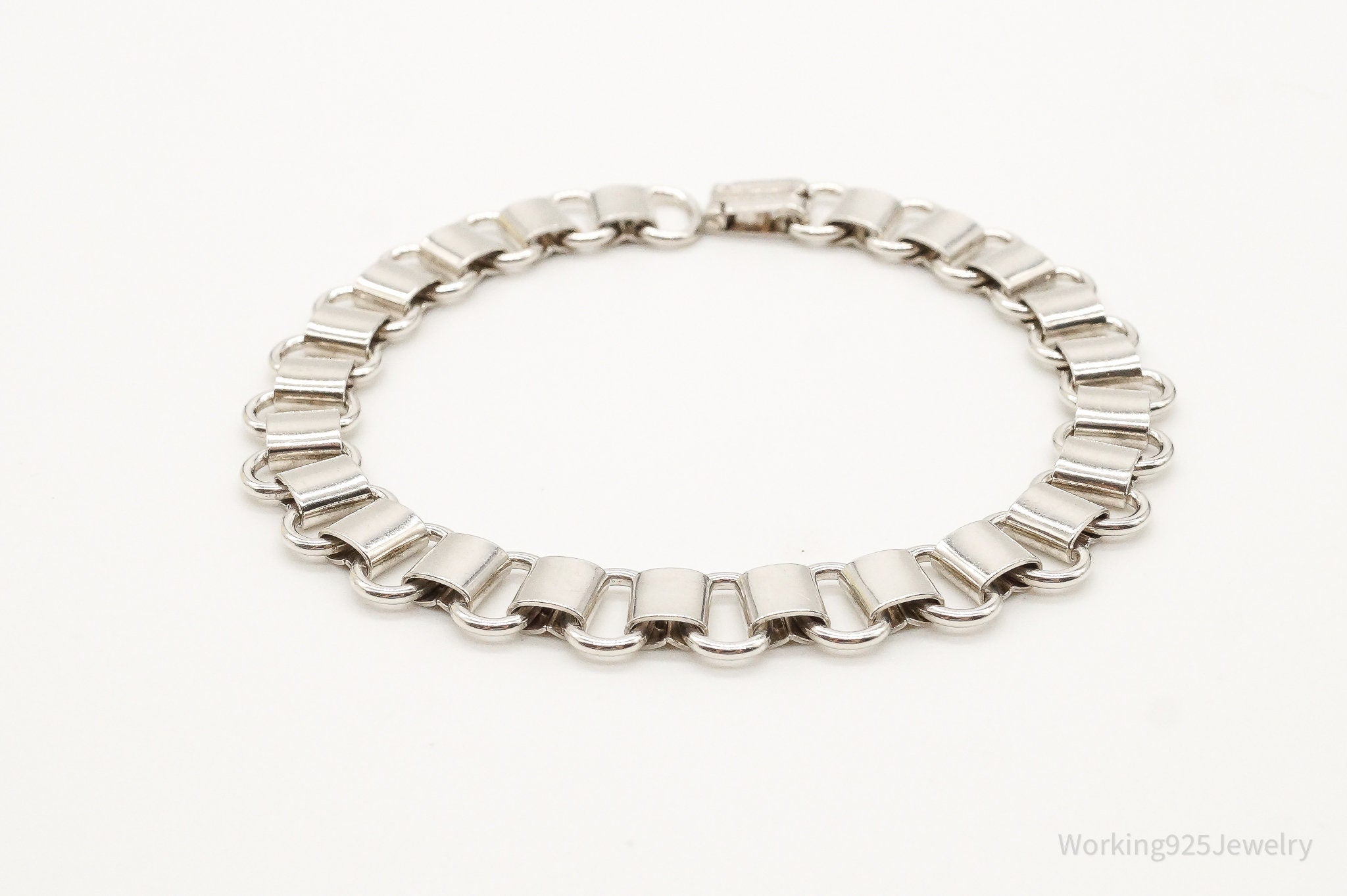 Antique Sterling Silver Chainlink Bracelet