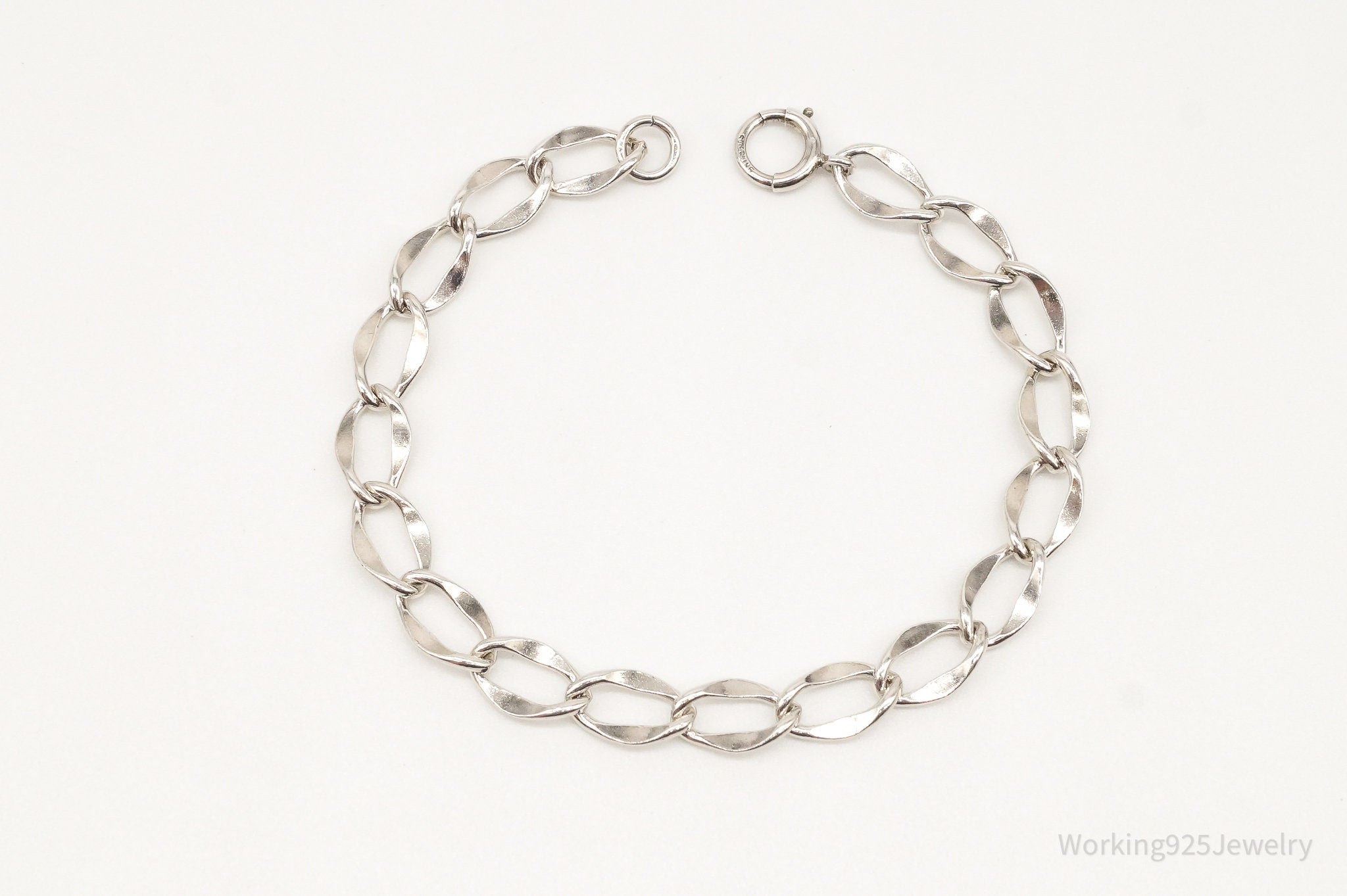 Antique Sterling Silver Chainlink Bracelet