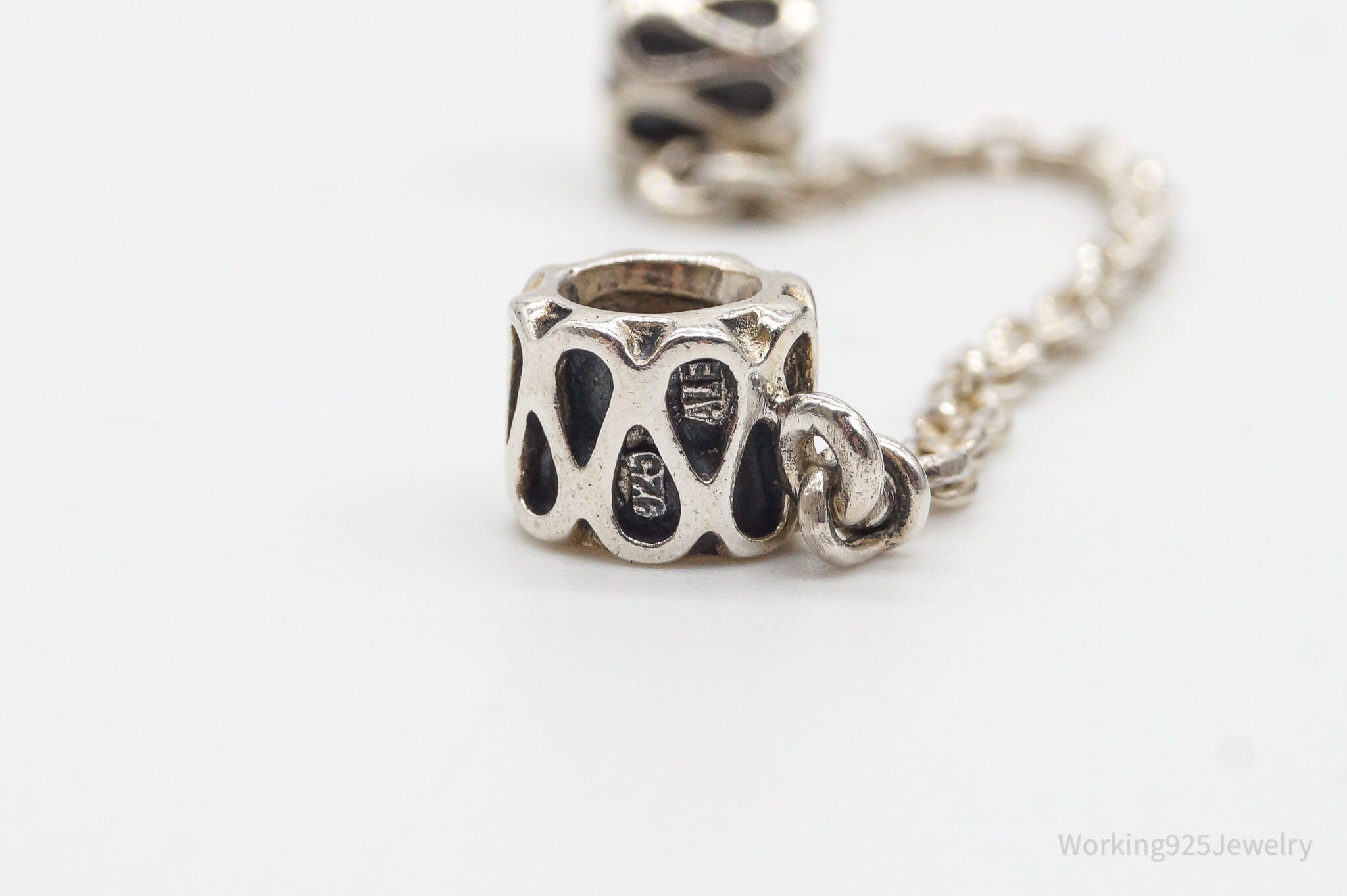 Pandora Sterling Silver Safety Chain Charm