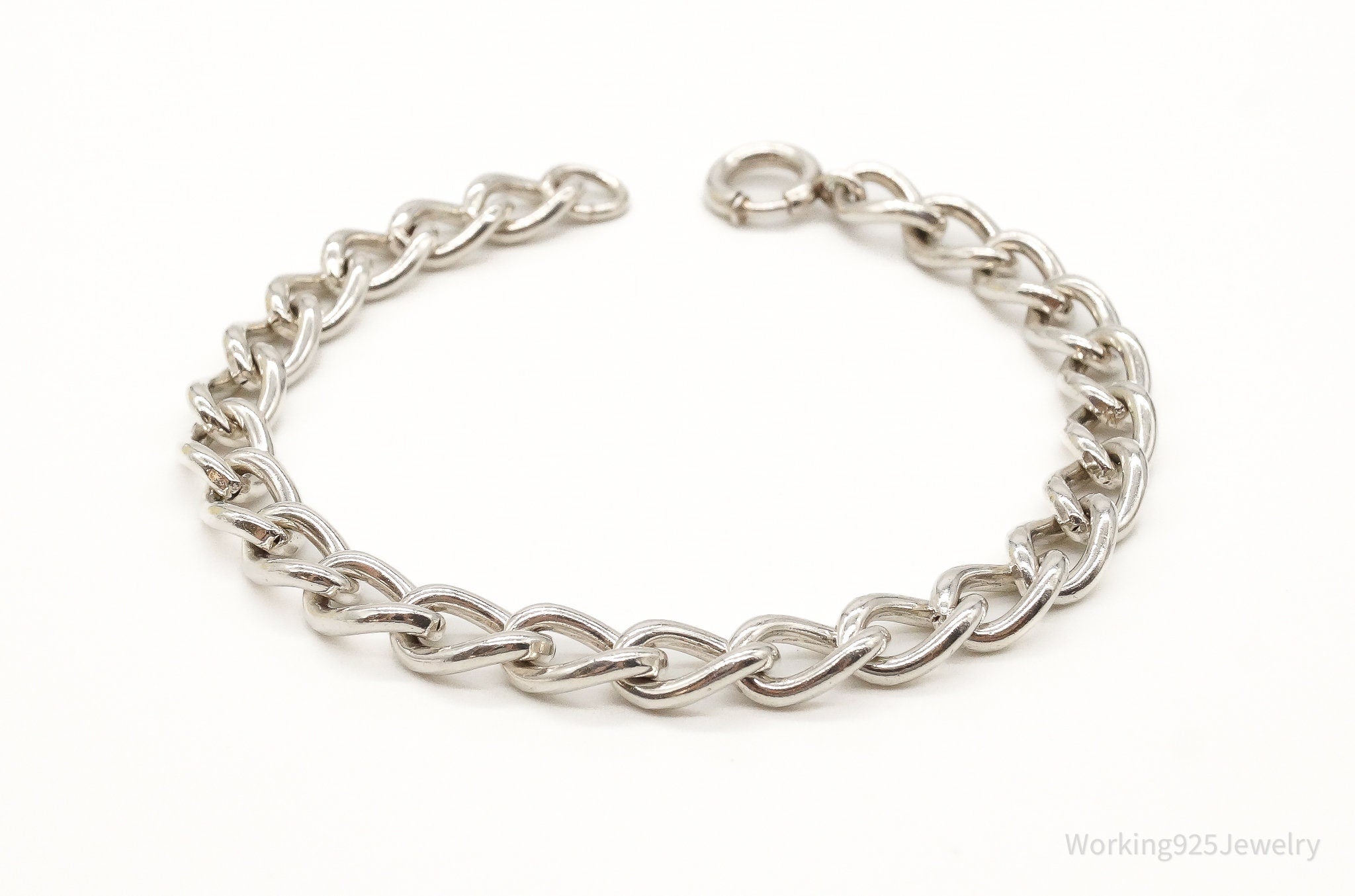 Antique Sterling Silver Chainlink Bracelet