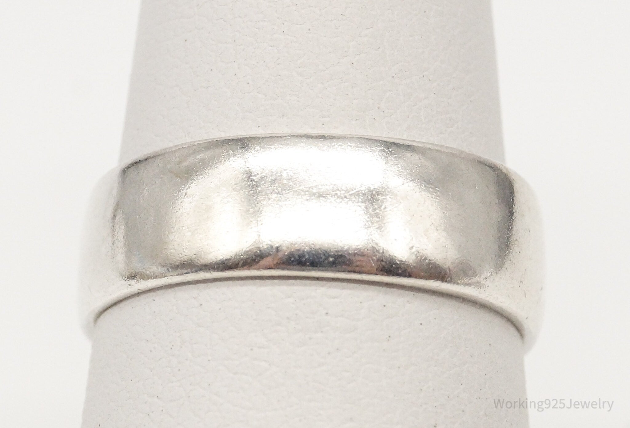 Vintage Designer Carolyn Pollack Sterling Silver Band Ring - Size 6.25