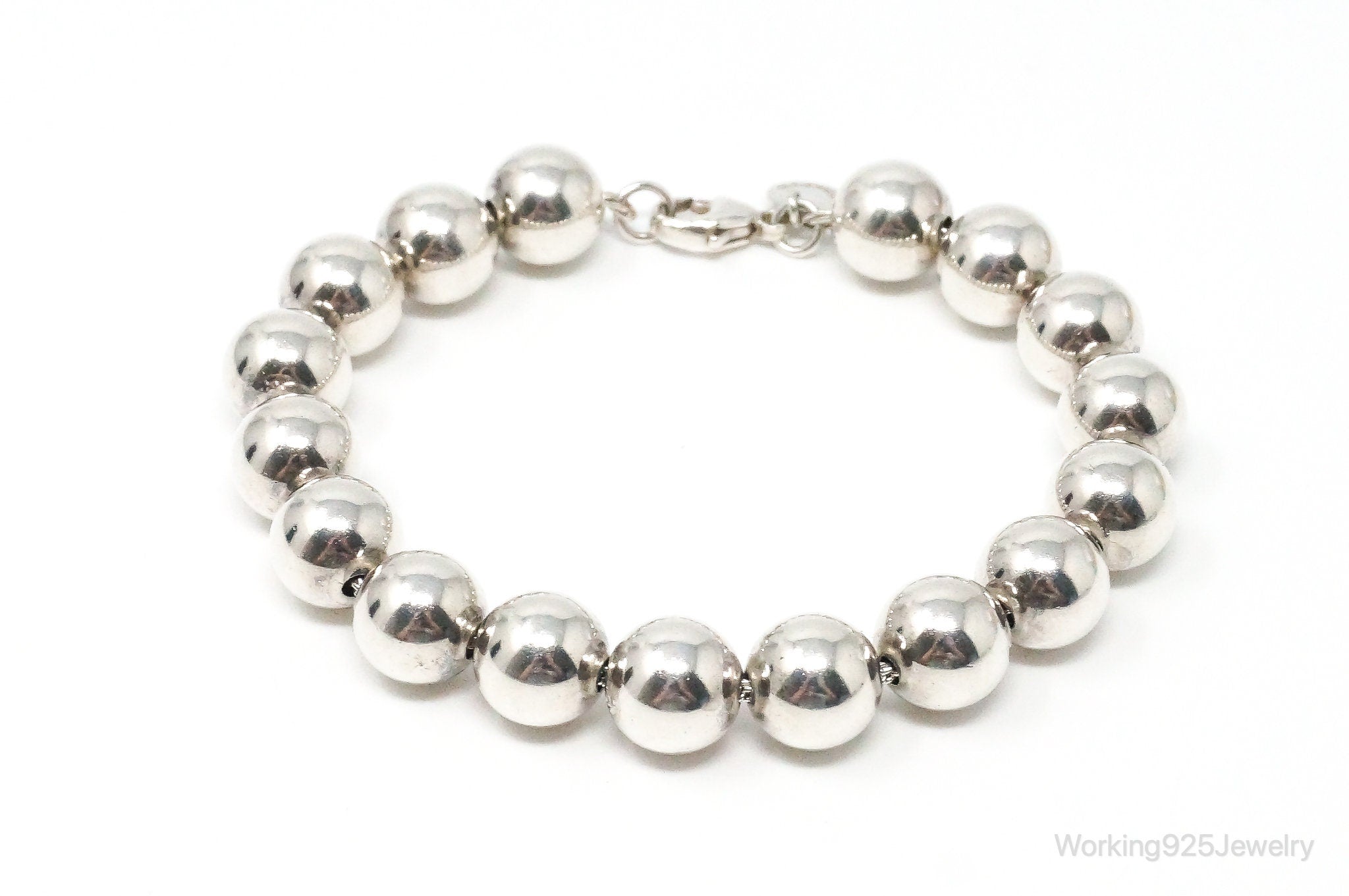 Designer Tiffany & Co HardWear Ball Sterling Silver Bracelet