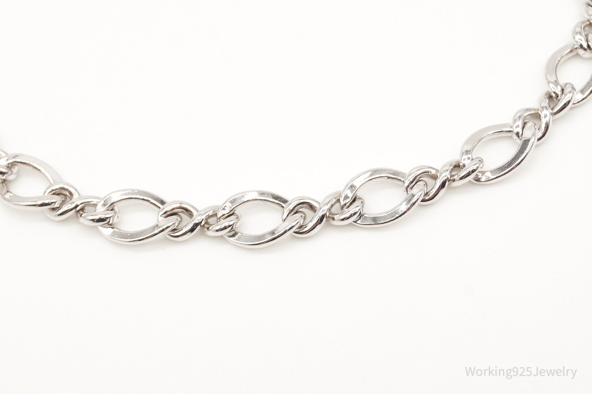 Antique Sterling Silver Chainlink Bracelet