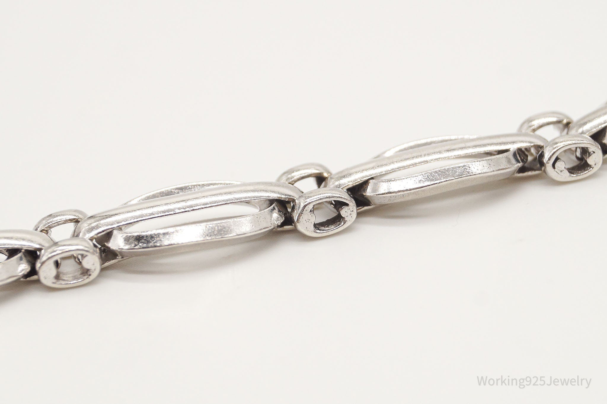 Antique Sterling Silver Chainlink Bracelet