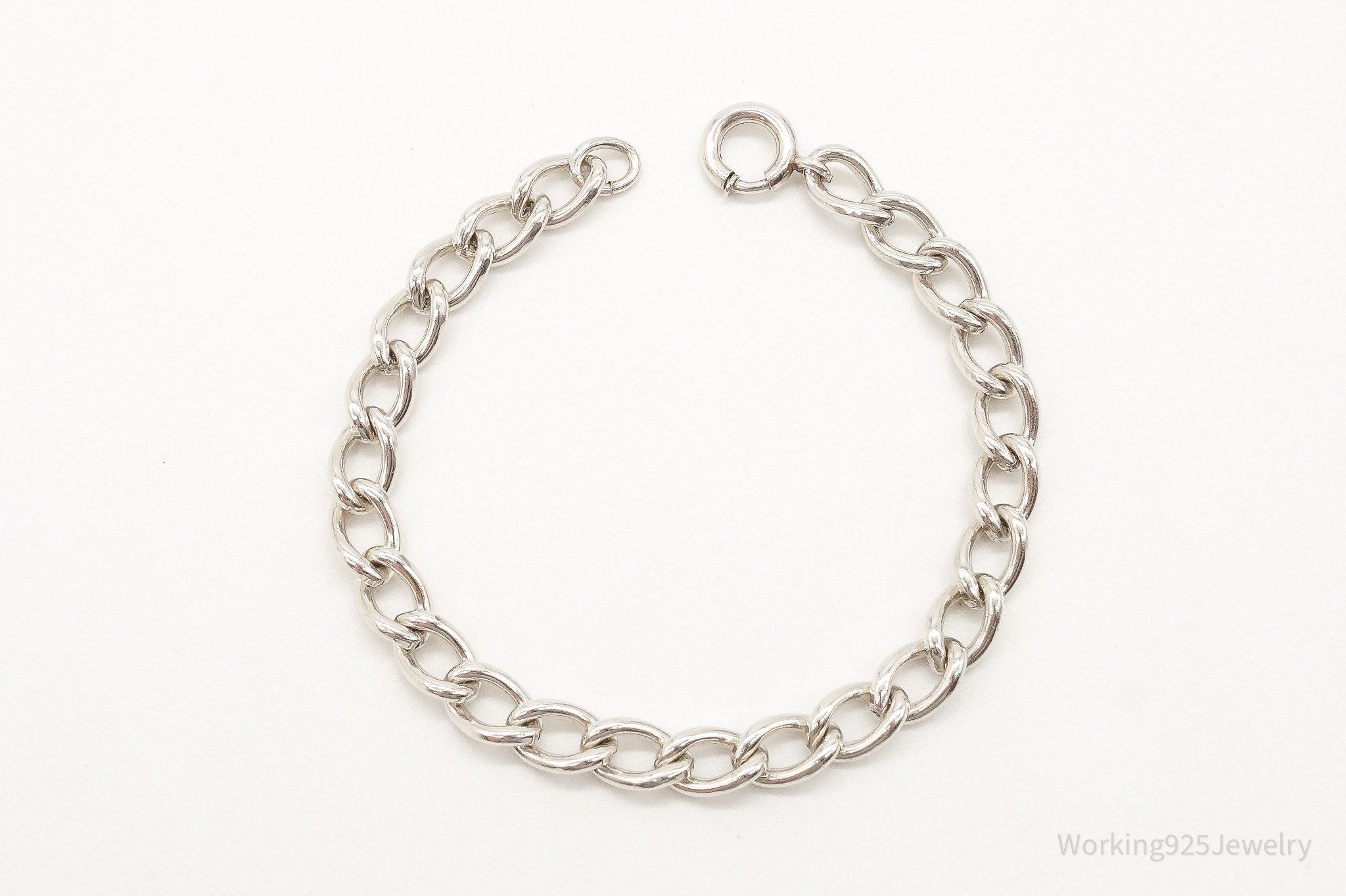 Antique Sterling Silver Chainlink Bracelet