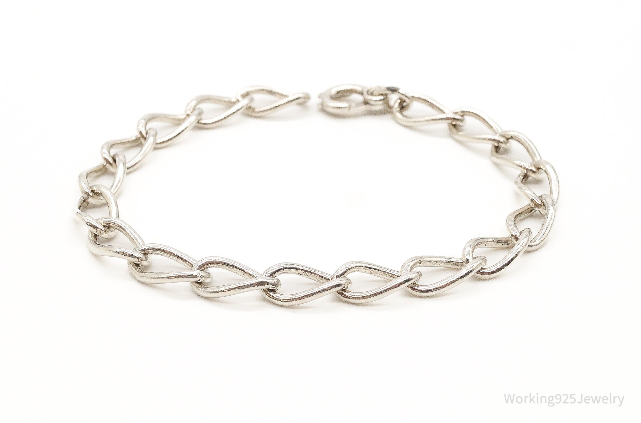 Antique Sterling Silver Chainlink Bracelet