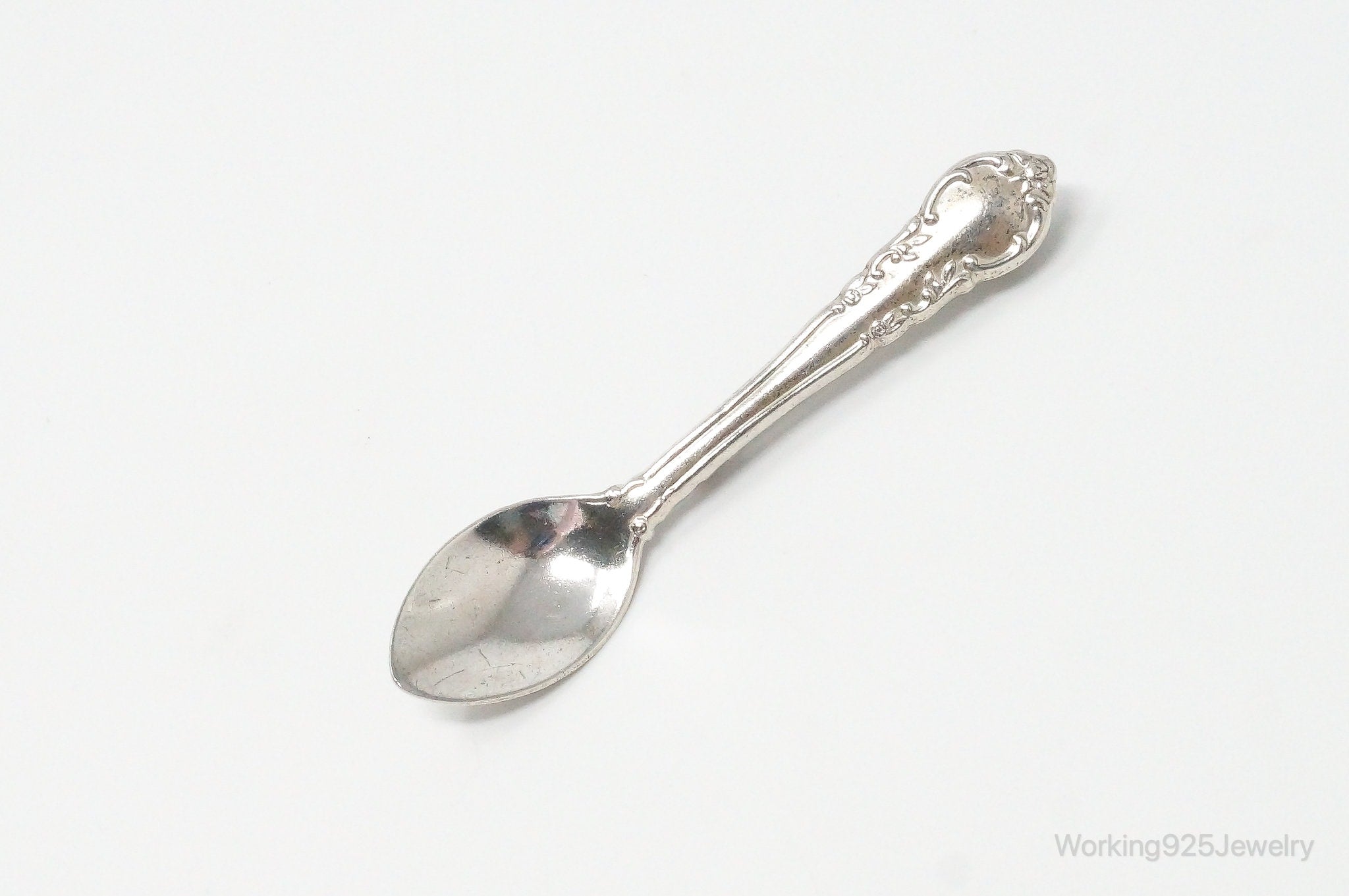 Antique Silverman Brothers Spoon Sterling Silver Brooch Pin