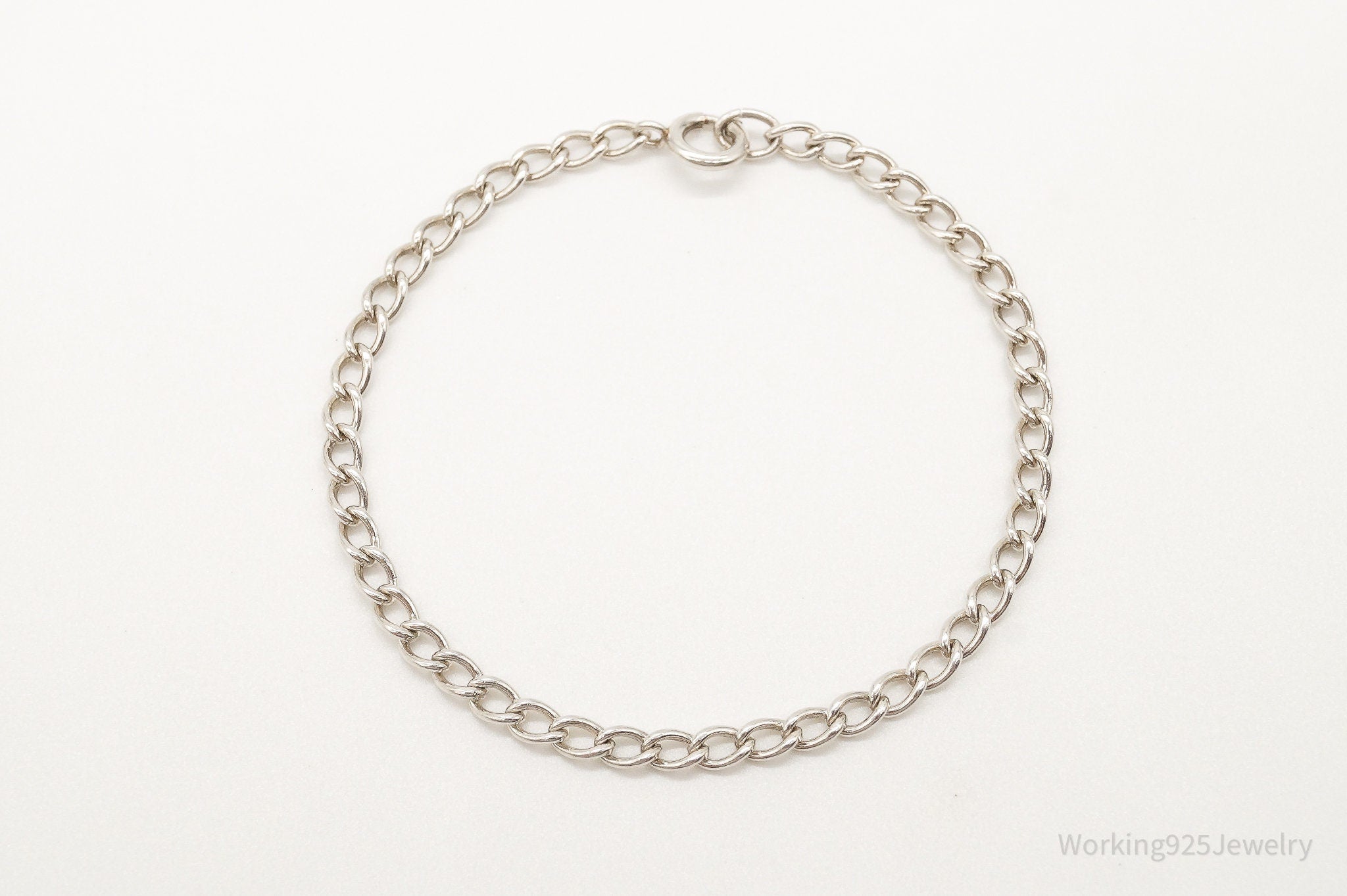 Antique Sterling Silver Chainlink Bracelet