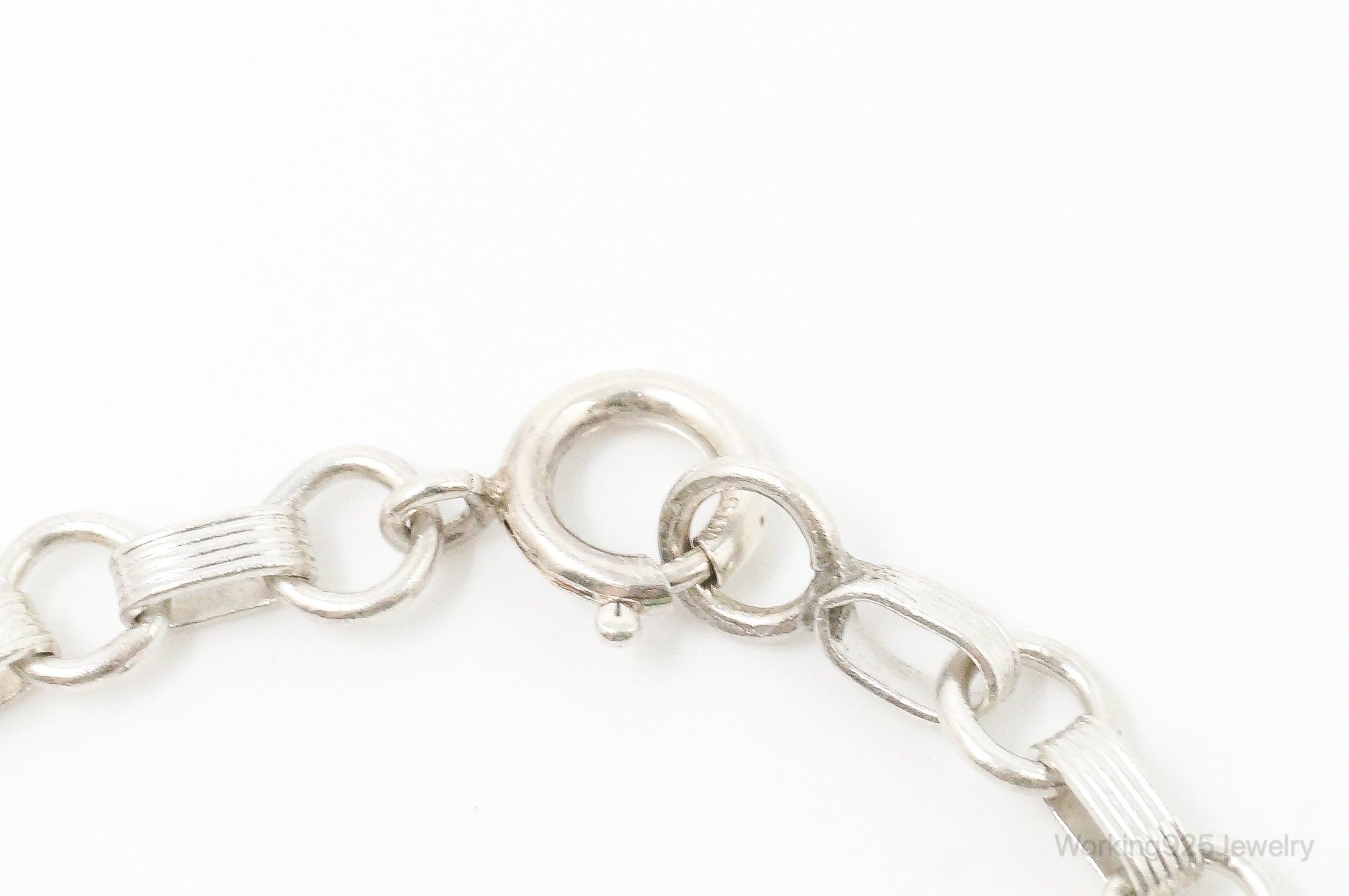 Antique Sterling Silver Chain Bracelet