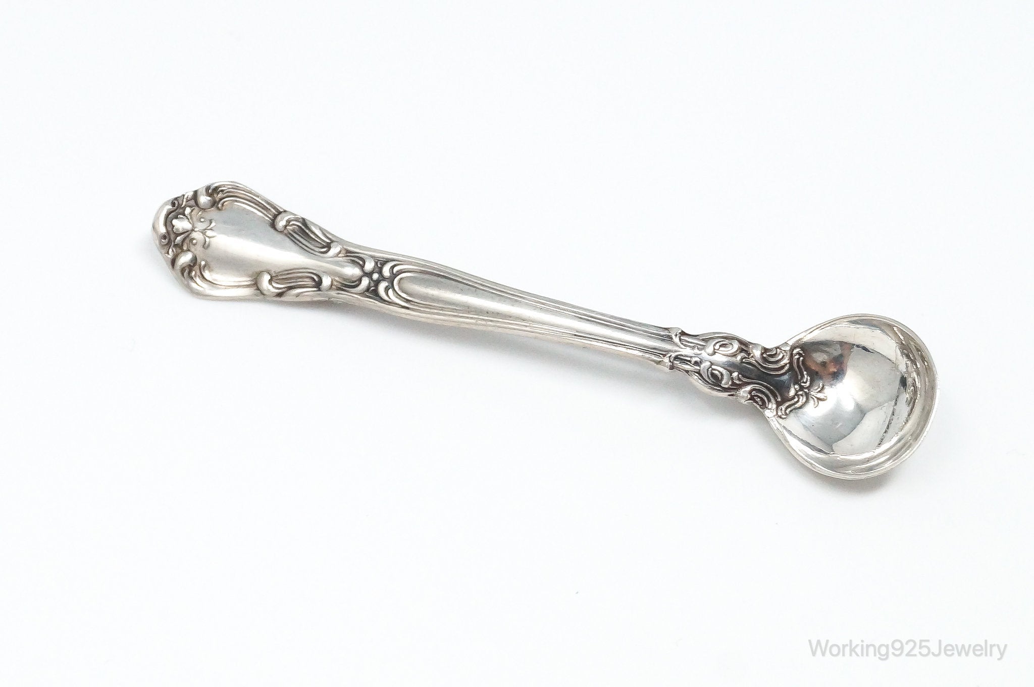 Antique GORHAM Spoon Sterling Silver Brooch Pin