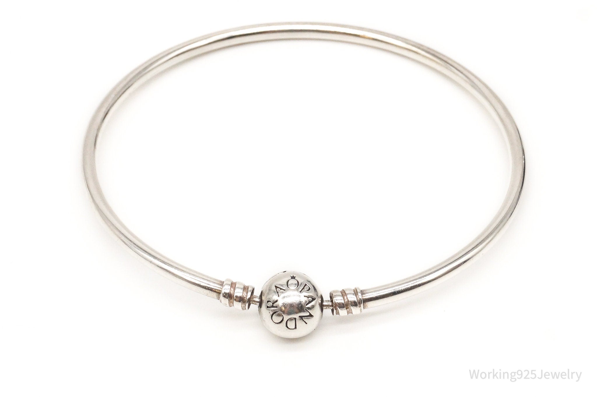 Designer Pandora ALE Charm Sterling Silver Charm Bracelet