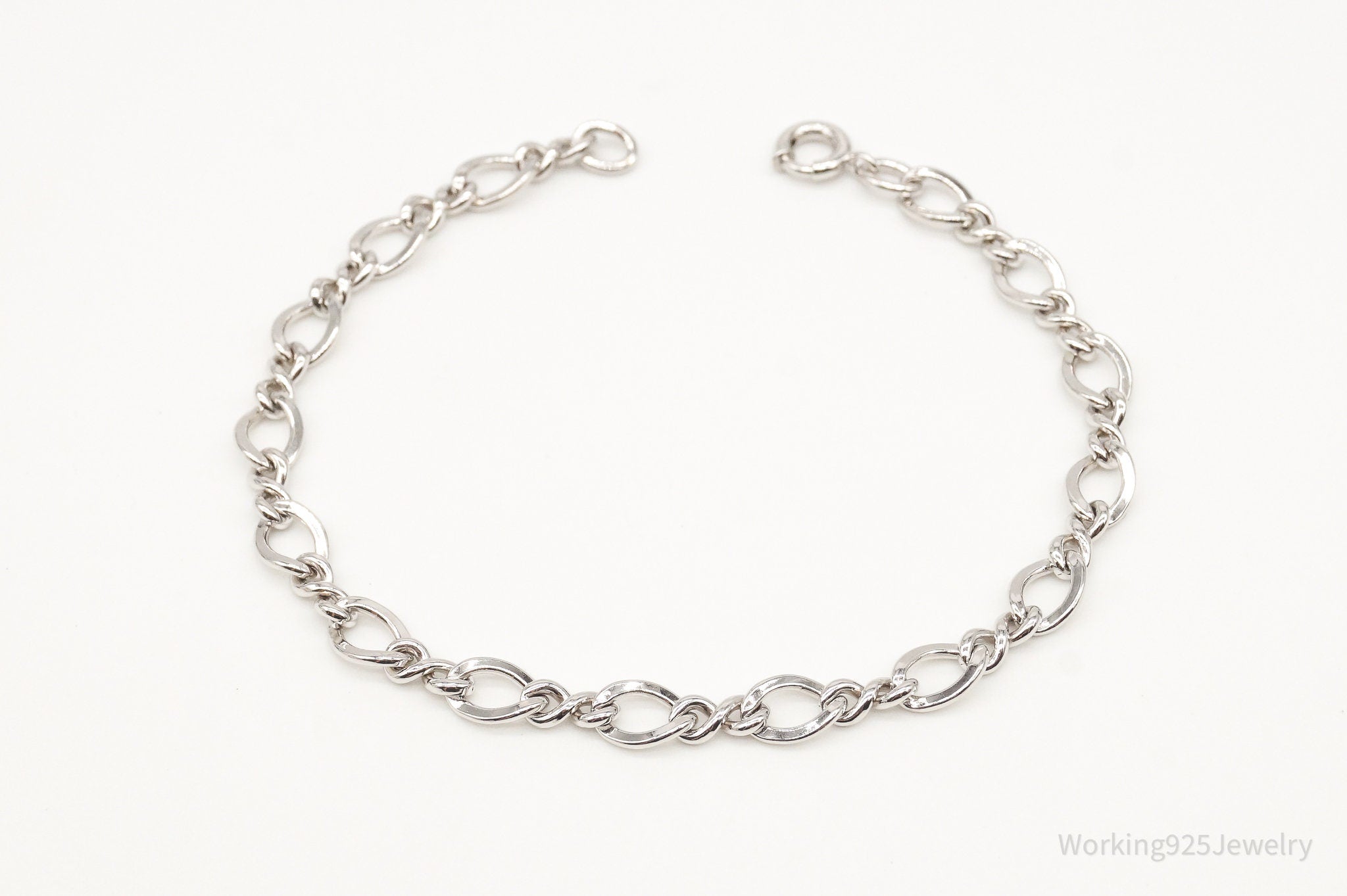 Antique Sterling Silver Chainlink Bracelet