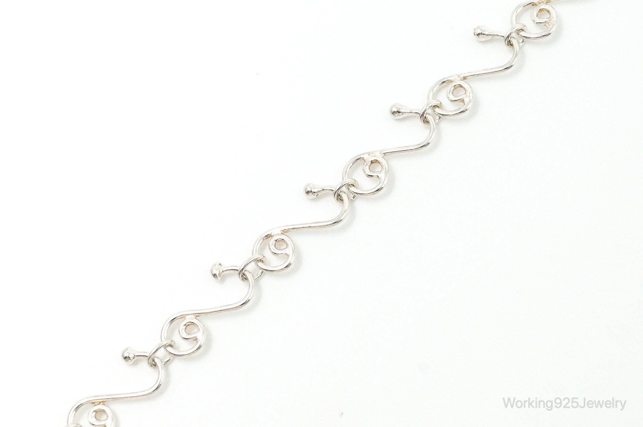 Designer Silpada Sterling Silver Anklet