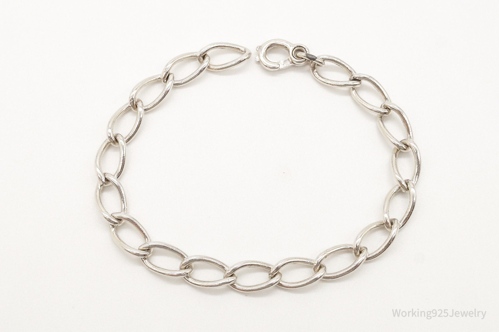 Antique Sterling Silver Chainlink Bracelet