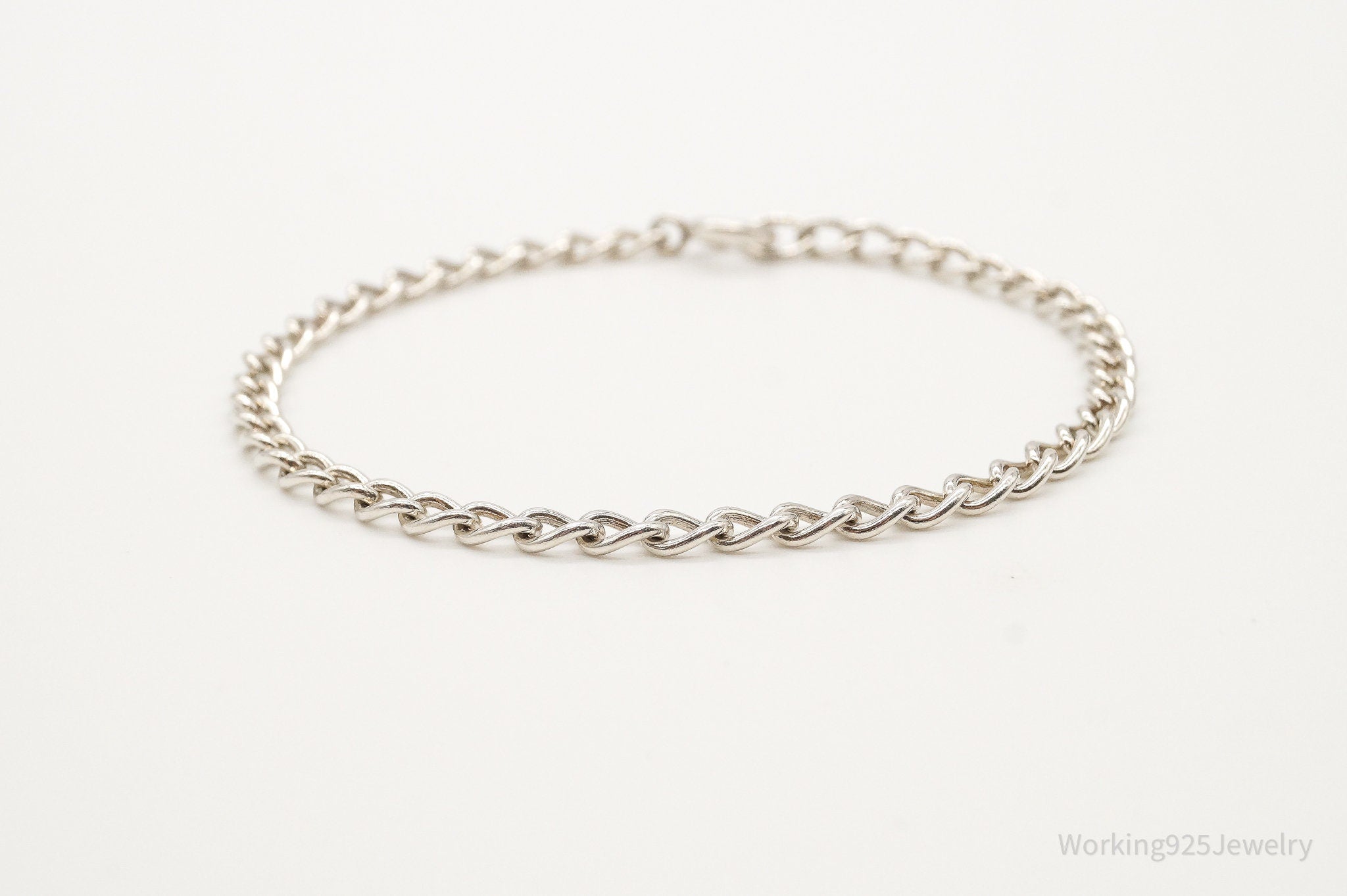 Antique Sterling Silver Chainlink Bracelet