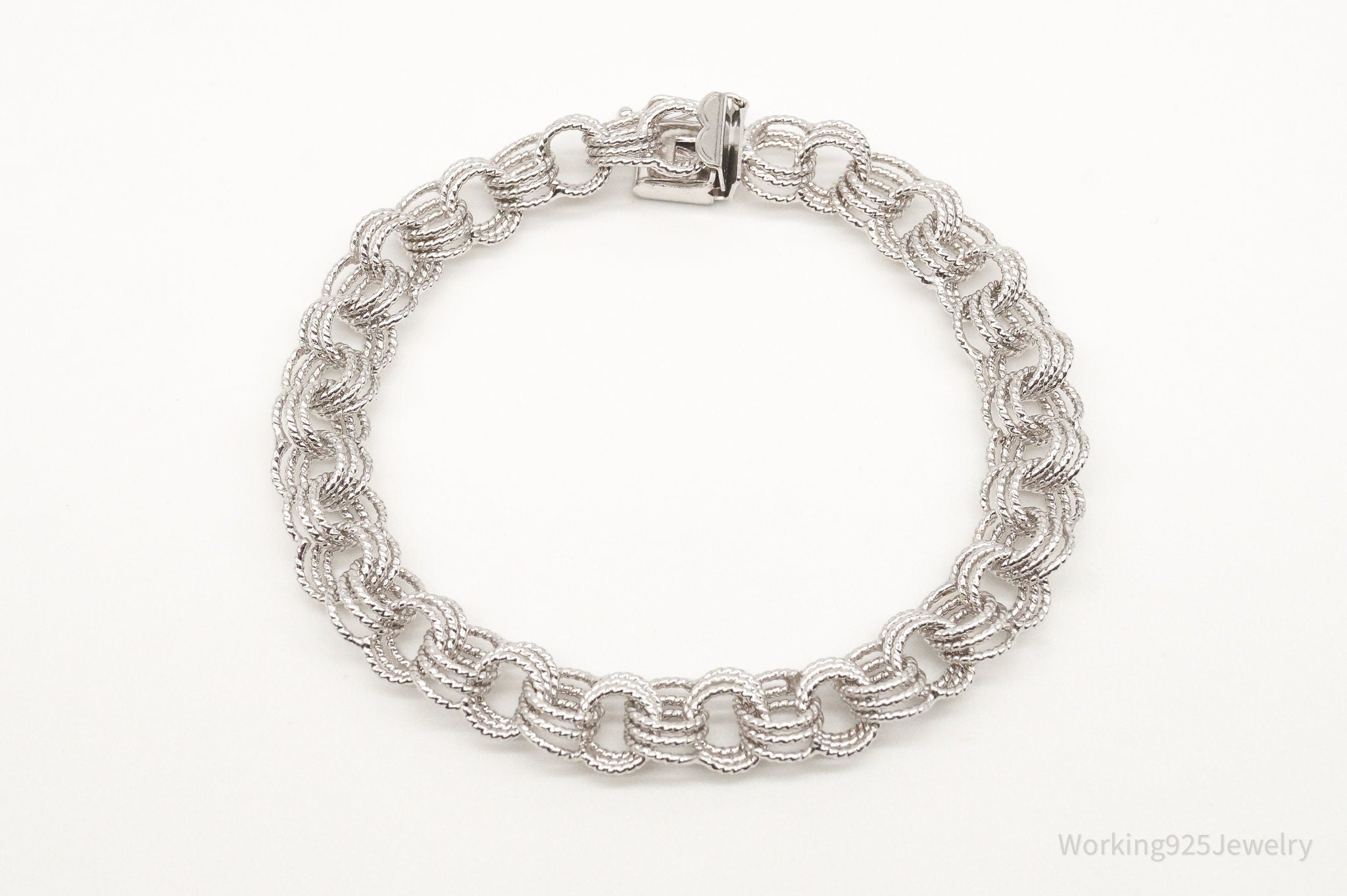 Antique Sterling Silver Chainlink Bracelet