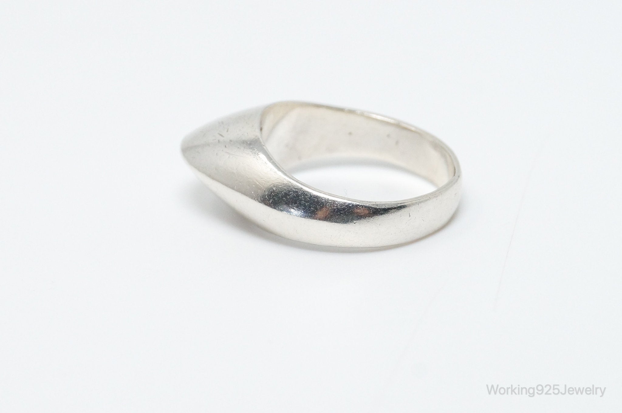 RARE Danish Museum Designer Thor Selzer #14 Sterling Silver Ring SZ 6.25