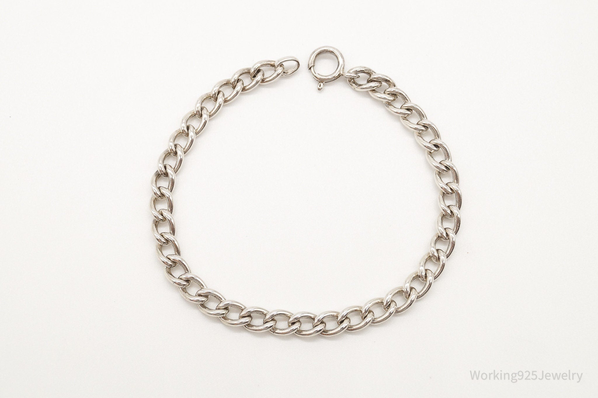 Vintage 835 Silver Link Bracelet