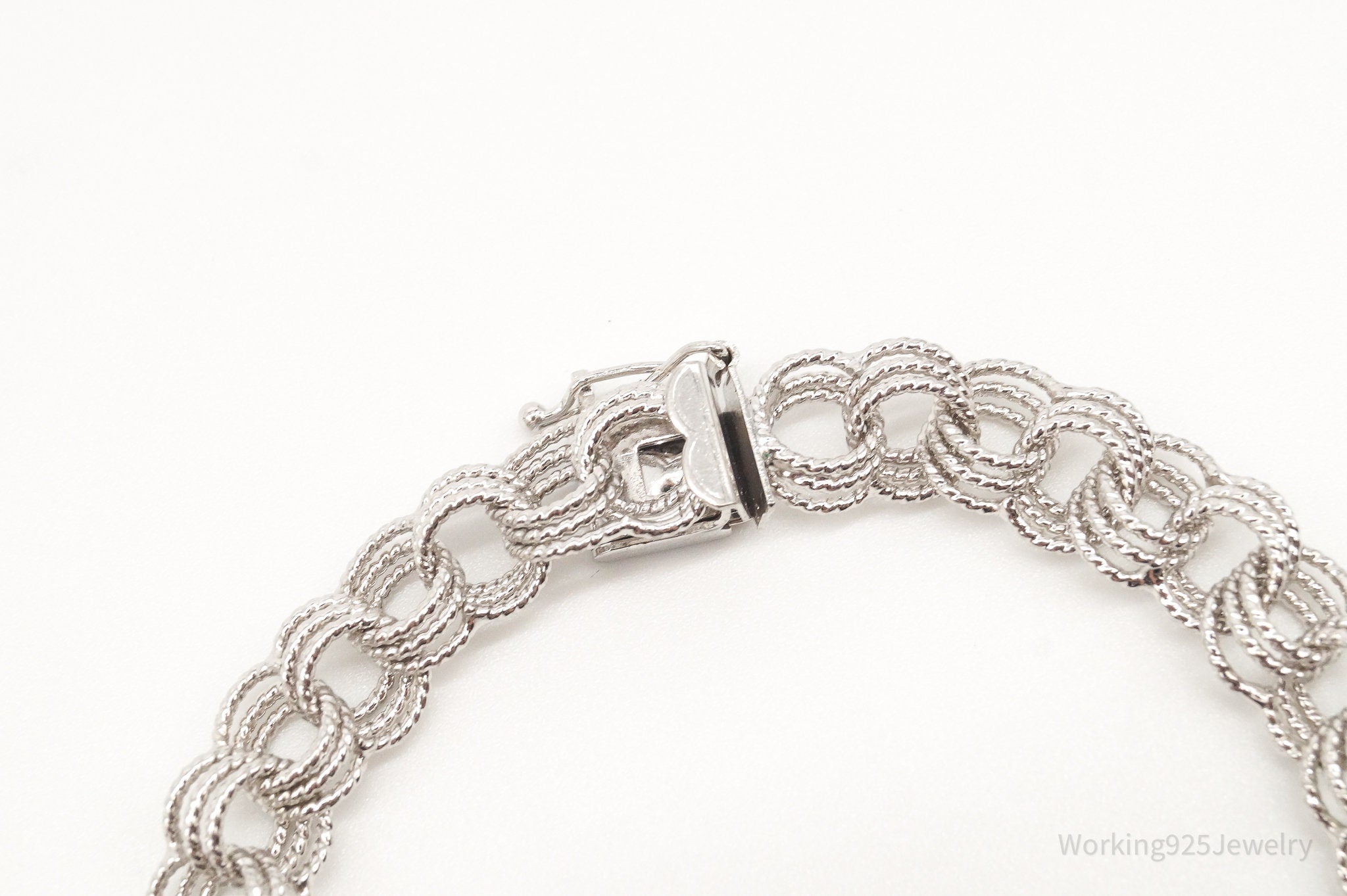 Antique Sterling Silver Chainlink Bracelet