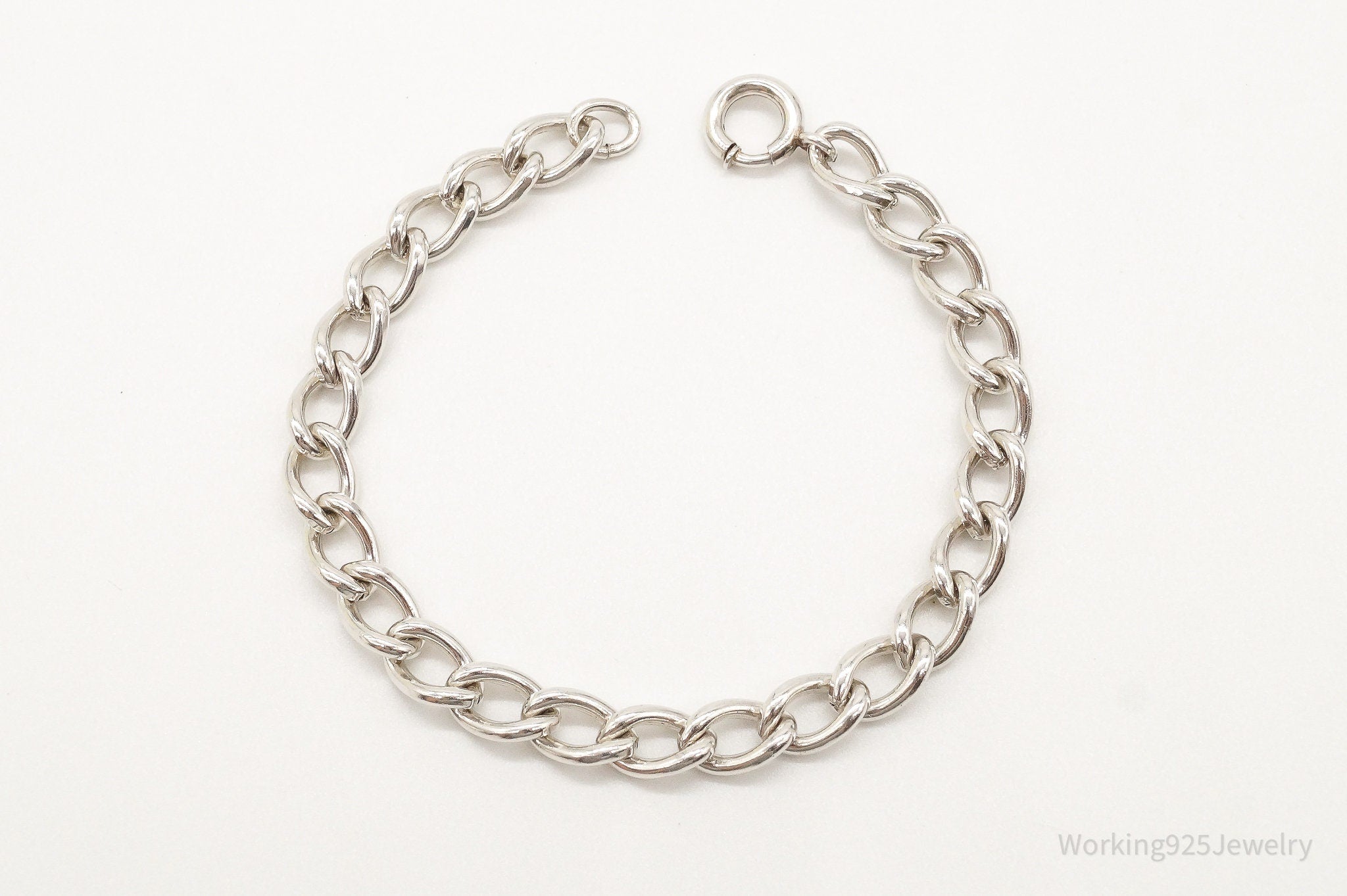 Antique Sterling Silver Chainlink Bracelet