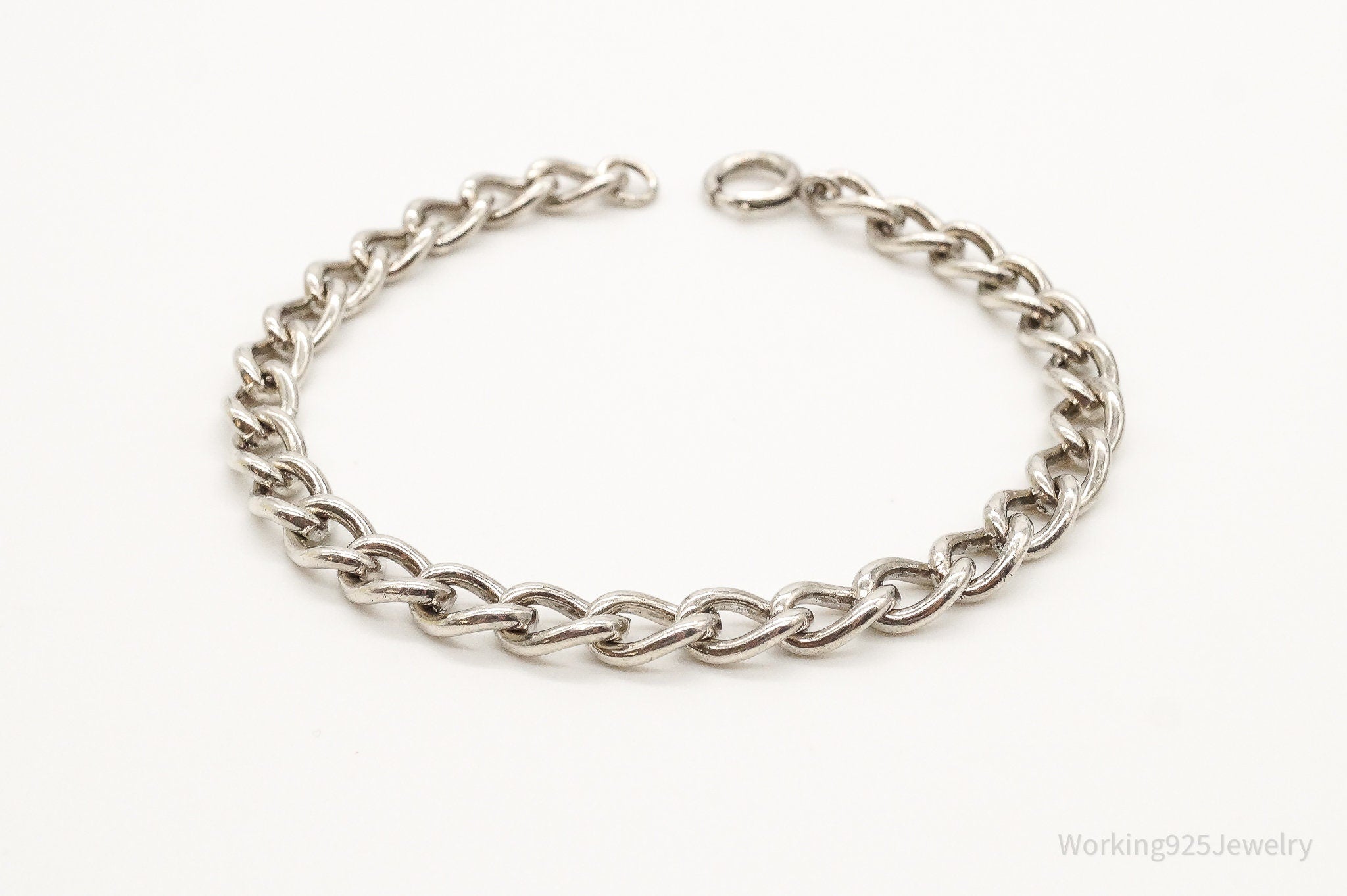 Antique Sterling Silver Chainlink Bracelet