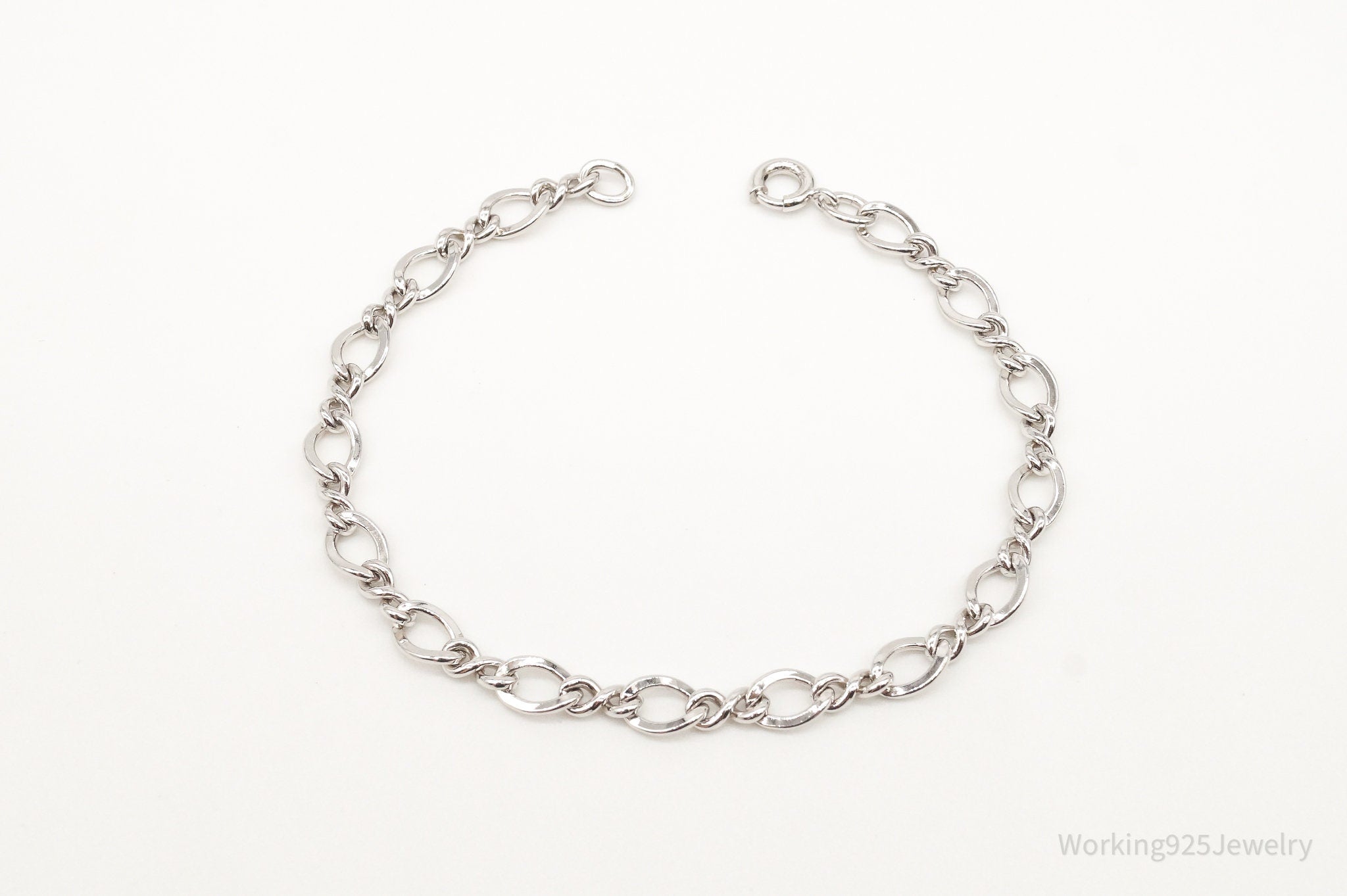 Antique Sterling Silver Chainlink Bracelet