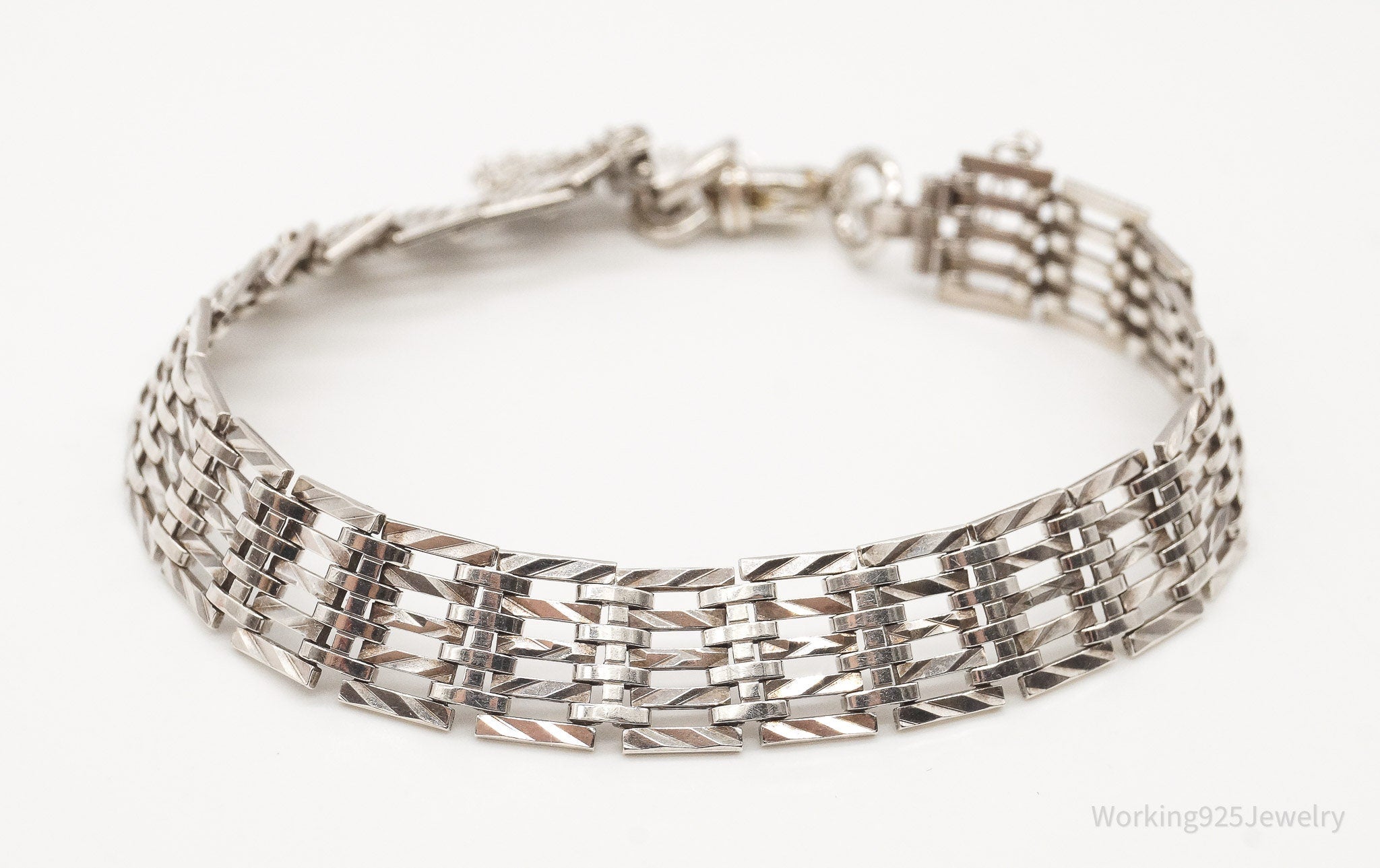 Vintage Birmingham Sterling Silver Bracelet