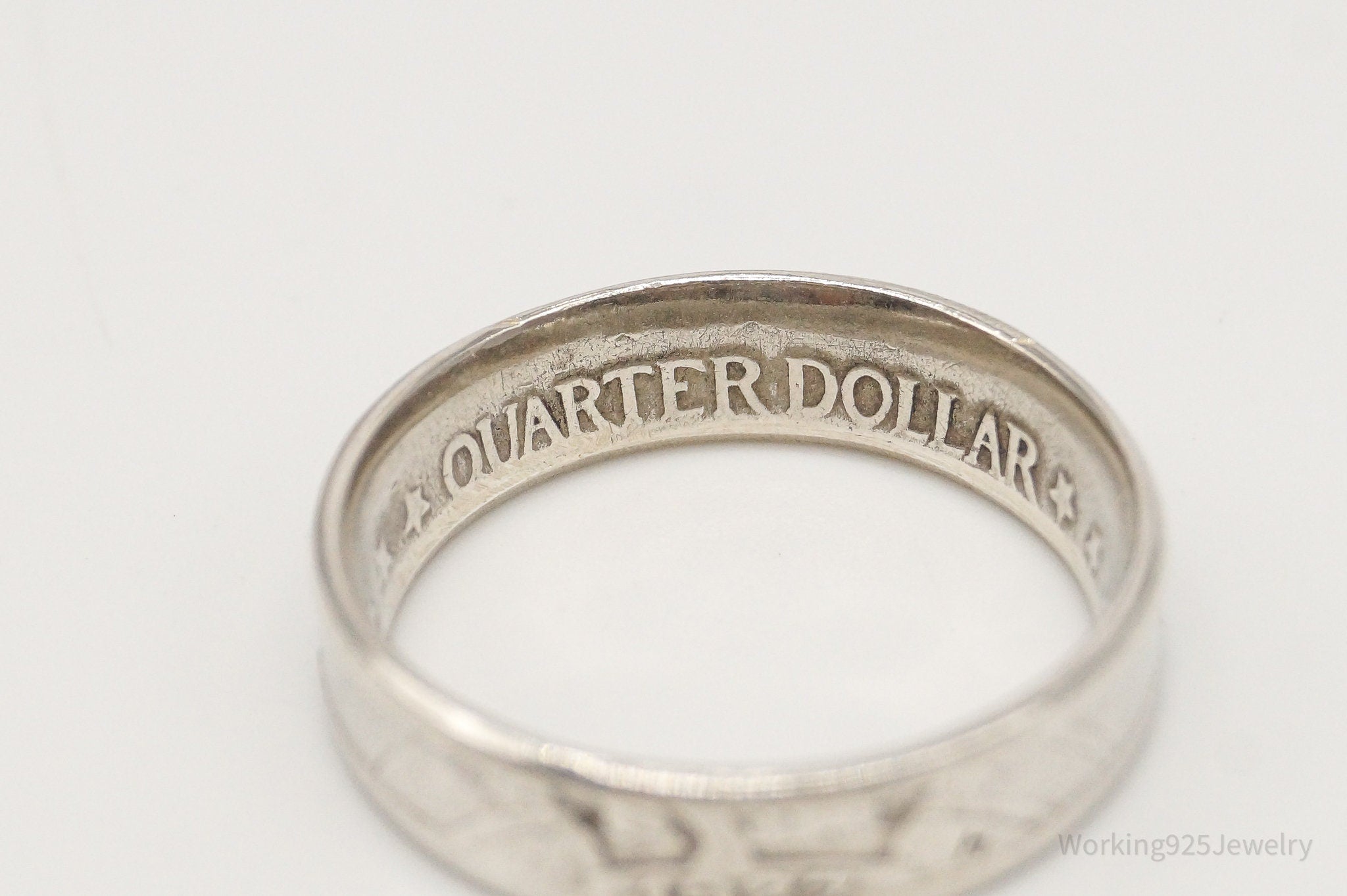 Quarter dollar store ring